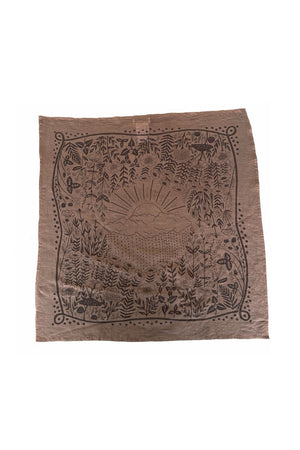 Lollys Laundry DakotaLL Tuch Scarf Dunkelbraun