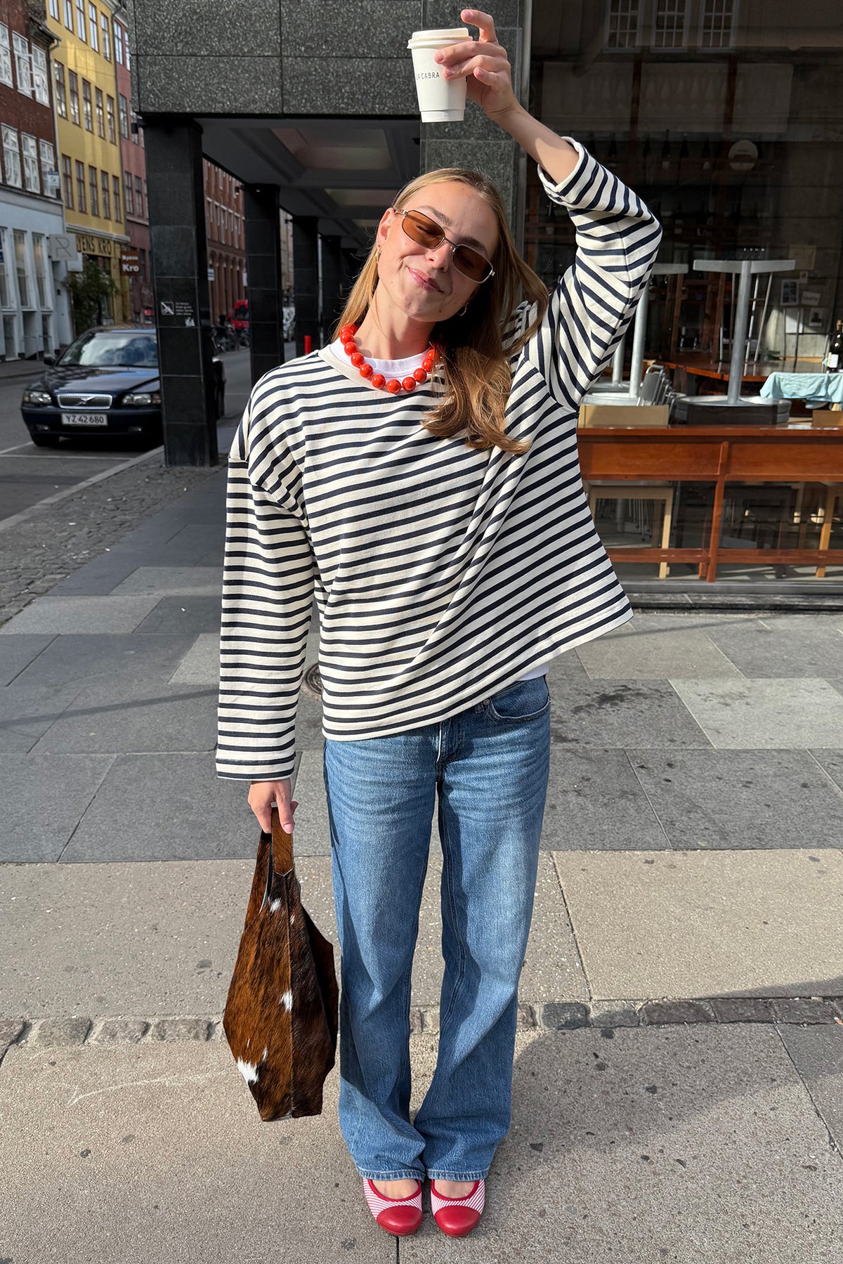 Lollys Laundry DemiLL Sweatshirt Sweatshirt Dunkelblau