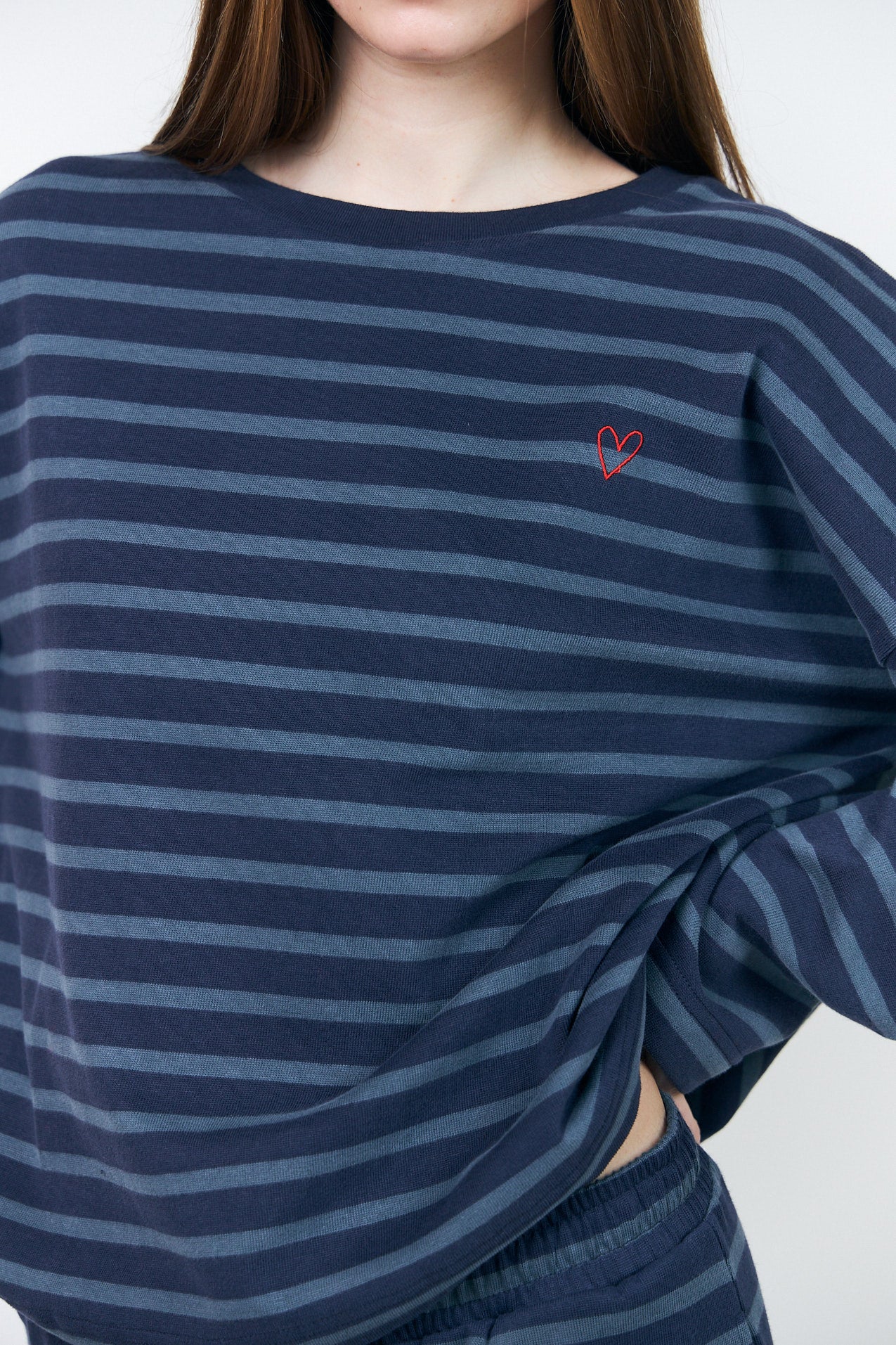 Lollys Laundry DemiLL Sweatshirt Sweatshirt Dunkelblau