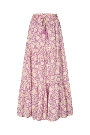 Lollys Laundry DiamondLL Maxi Rock Skirt Blumenmuster