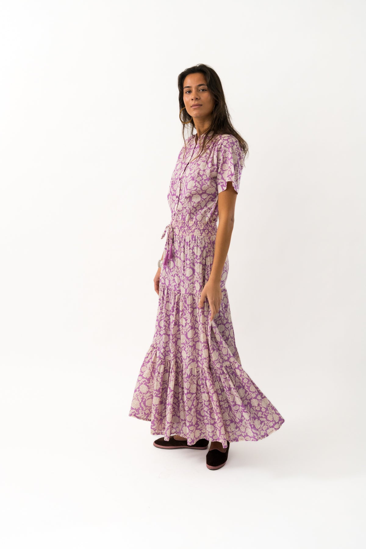 Lollys Laundry DiamondLL Maxi Rock Skirt Blumenmuster