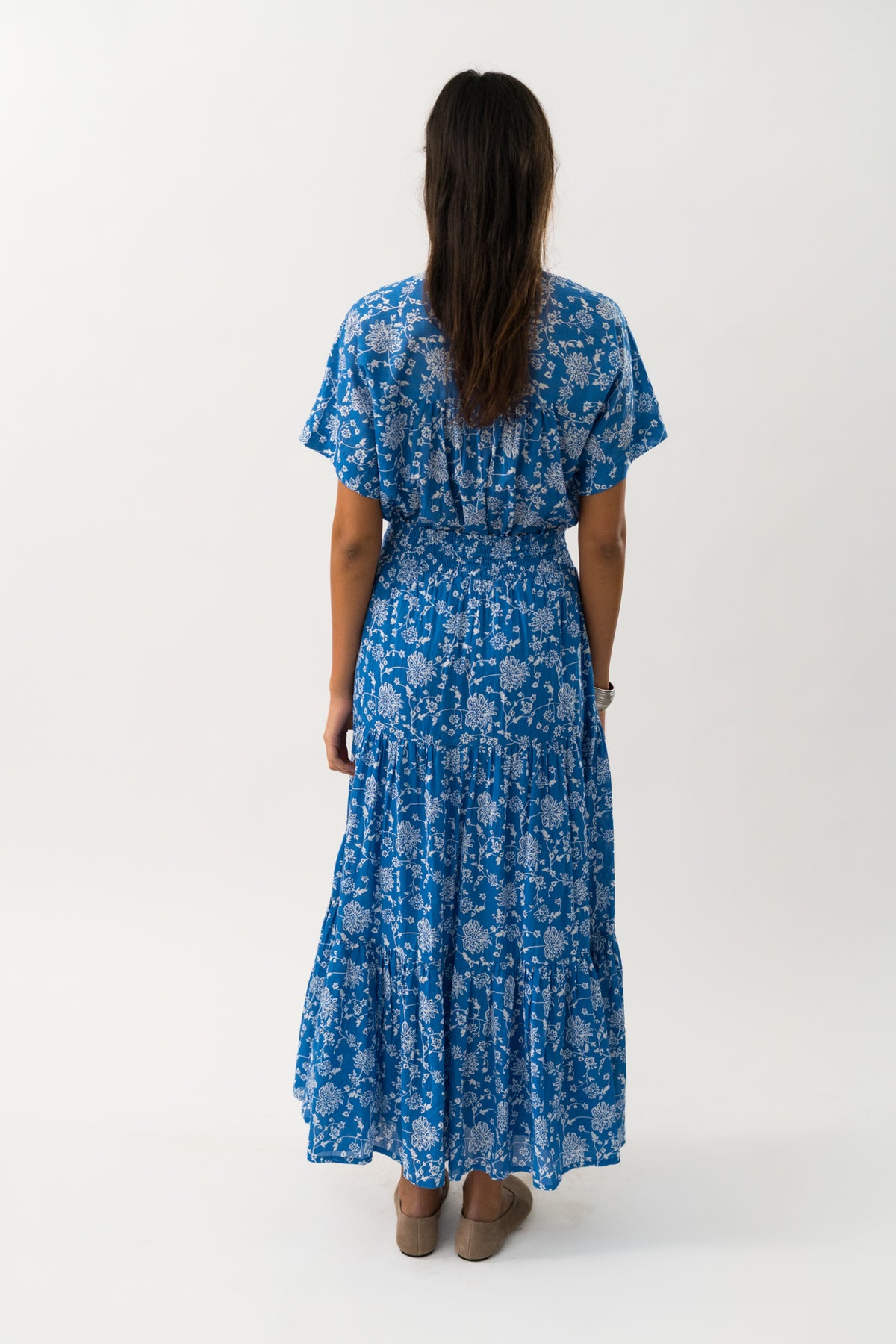 Lollys Laundry DiamondLL Maxi Rock Skirt Blau