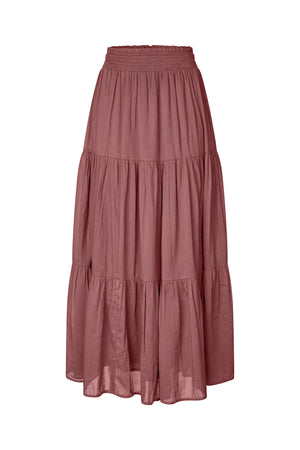 Lollys Laundry DiamondLL Maxi Rock Skirt Bordeaux