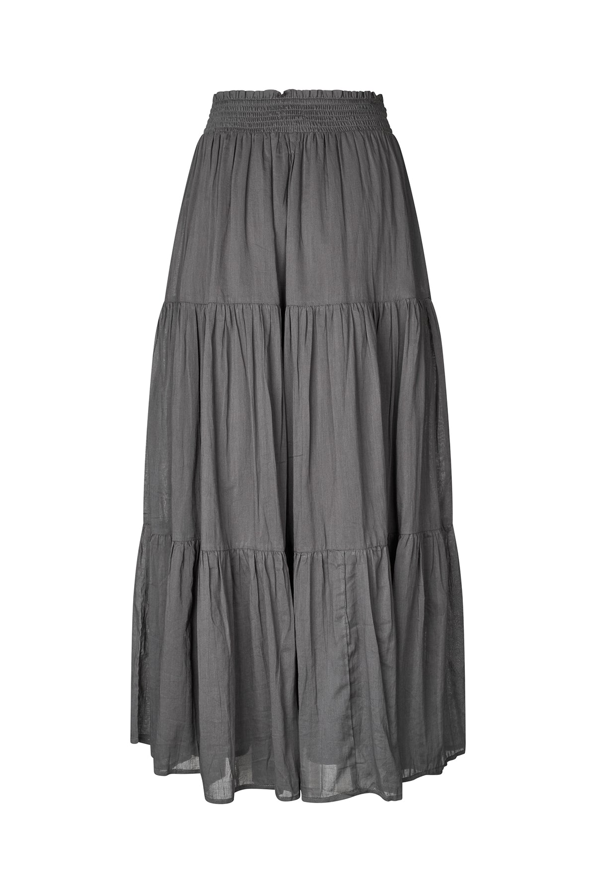 Lollys Laundry DiamondLL Maxi Rock Skirt Verblasstes Schwarz