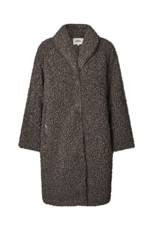 Lollys Laundry DooLL Mantel Outerwear Dunkelbraun