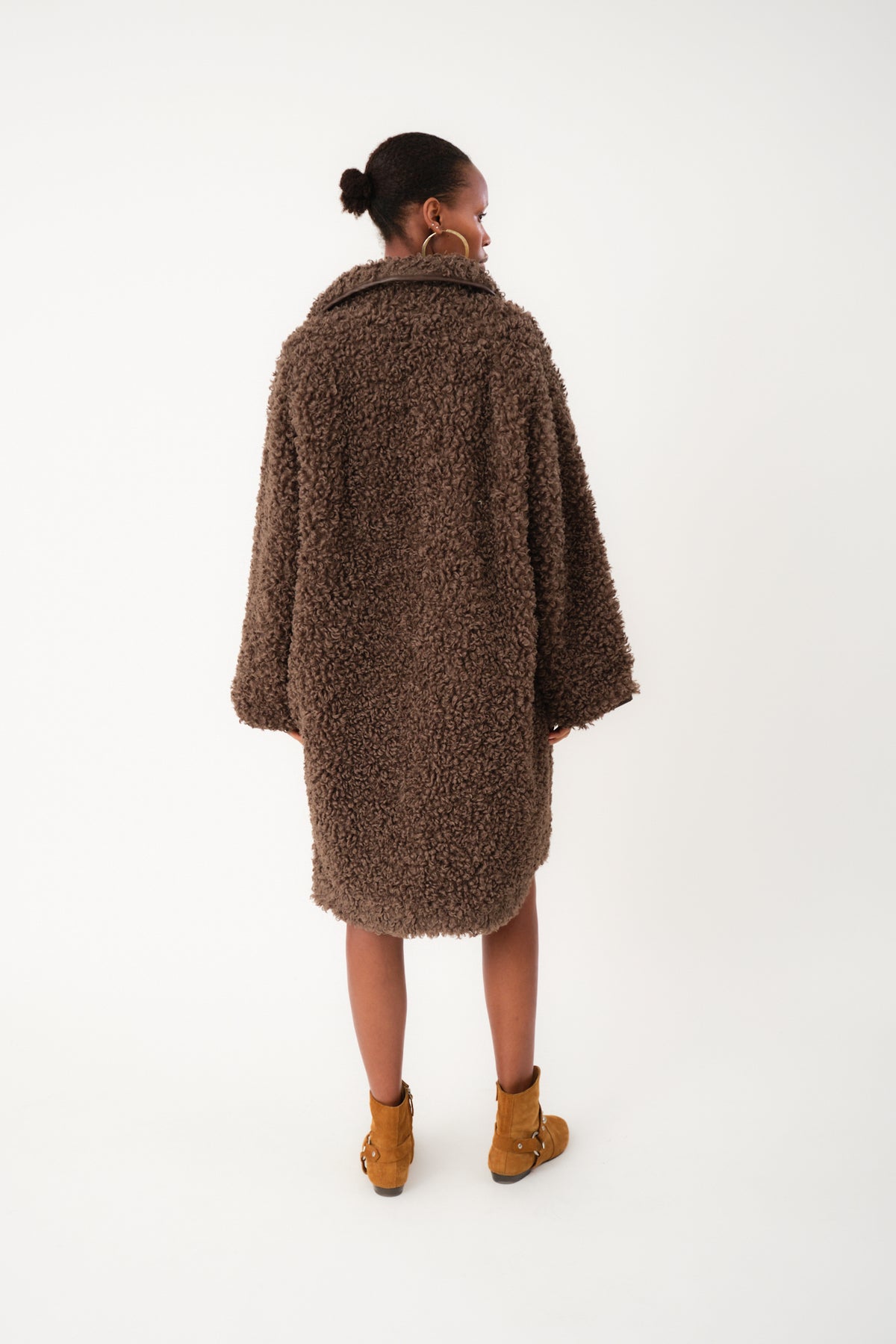 Lollys Laundry DooLL Mantel Outerwear Dunkelbraun