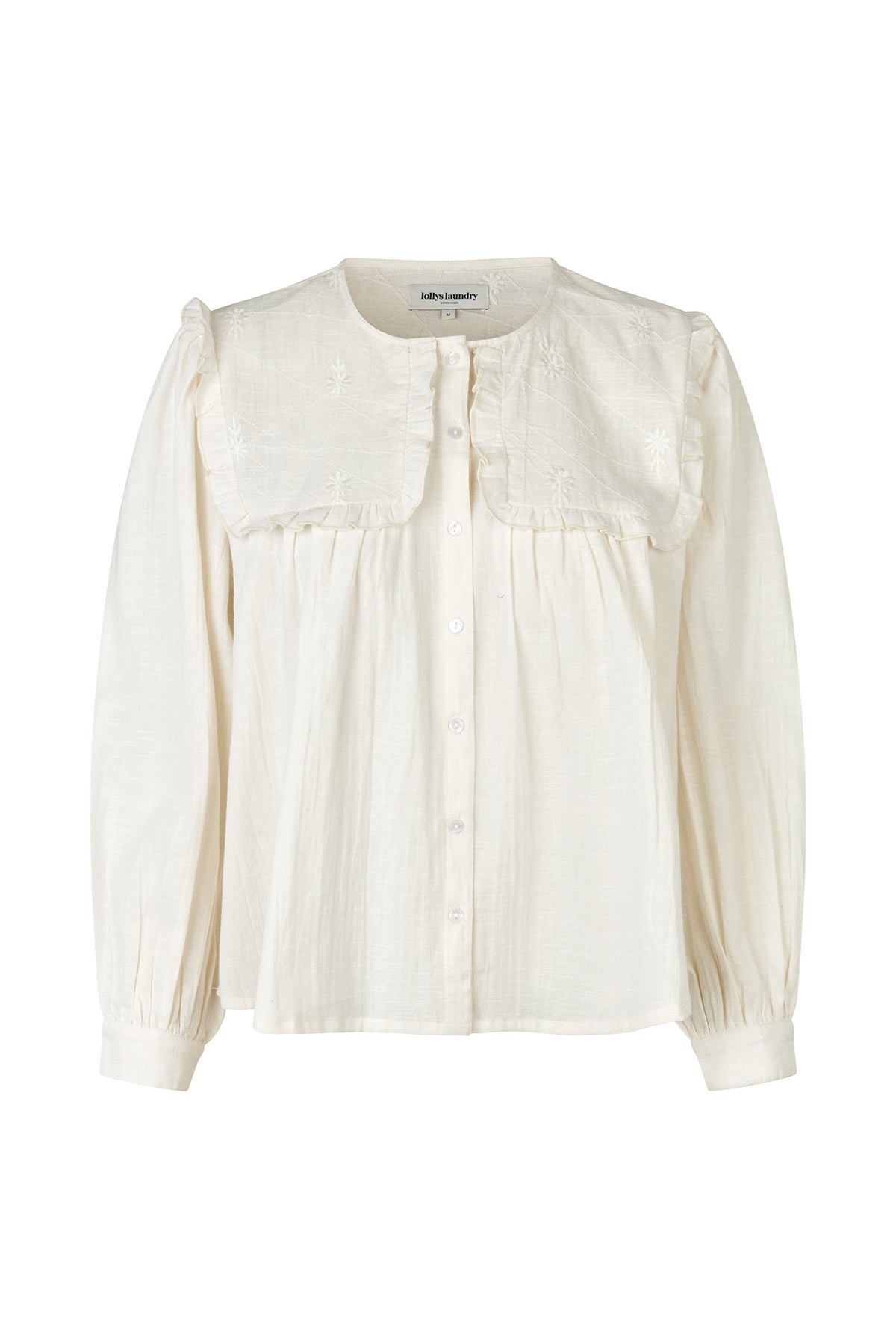 Lollys Laundry DoobleLL Hemdbluse Shirt Creme