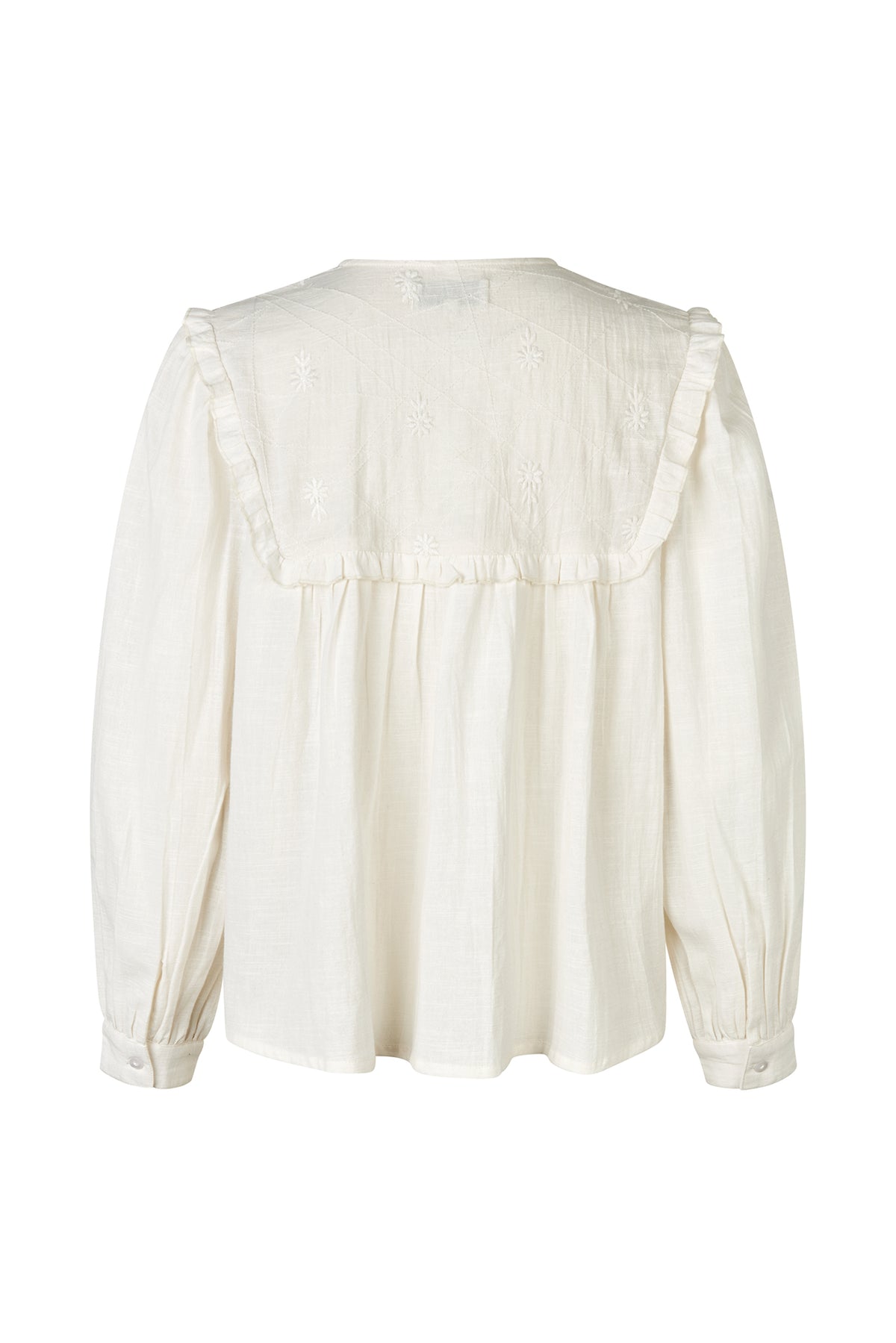 Lollys Laundry DoobleLL Hemdbluse Shirt Creme