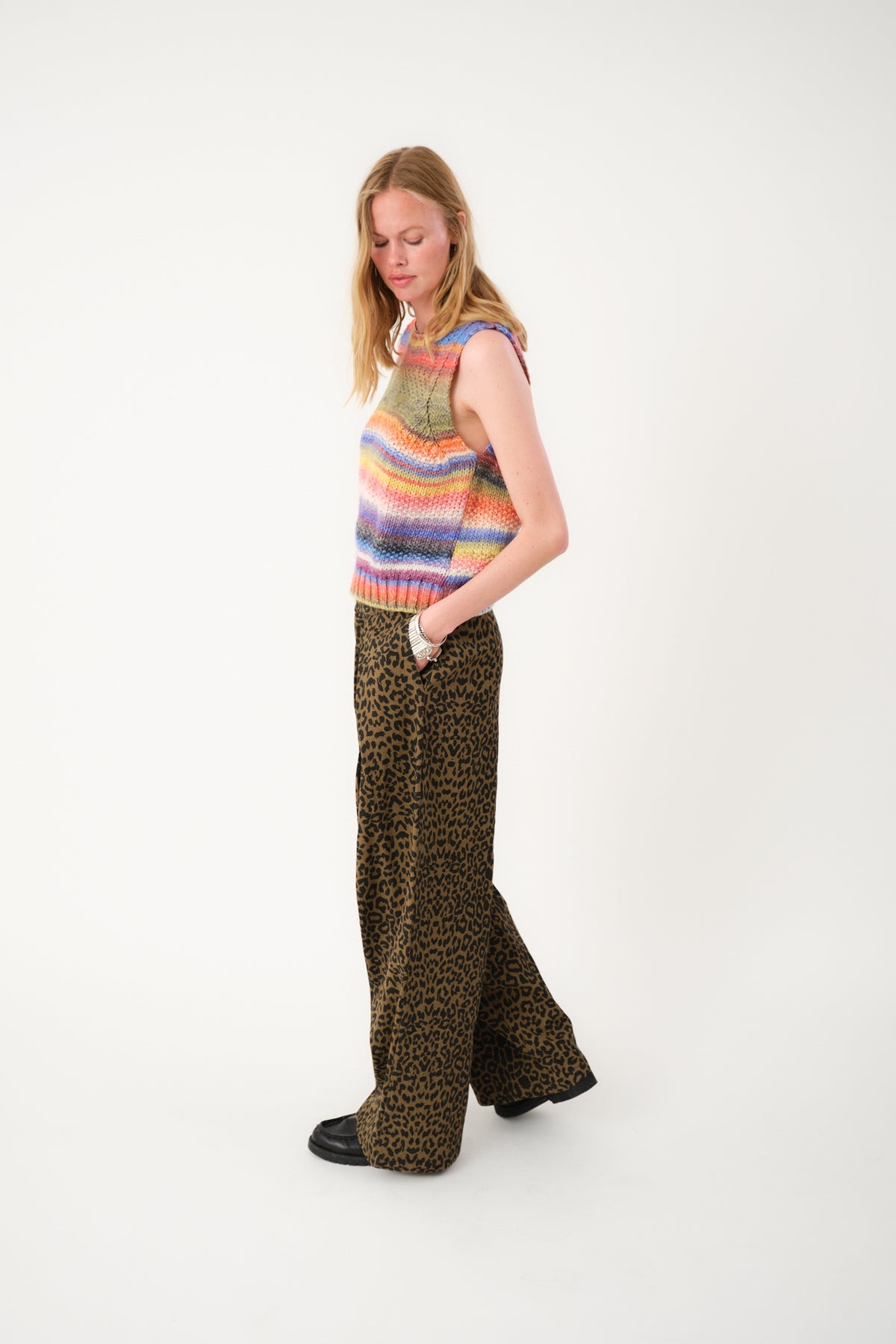 Lollys Laundry DovaLL Strickweste Vest Multicolor