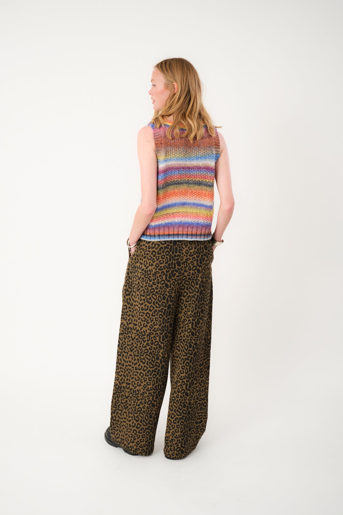 Lollys Laundry DovaLL Strickweste Vest Multicolor