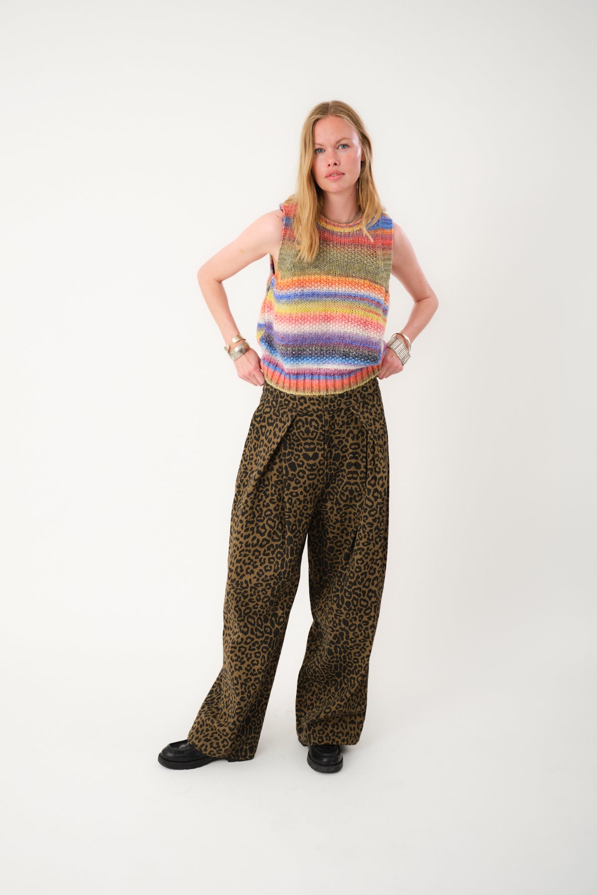 Lollys Laundry DovaLL Strickweste Vest Multicolor
