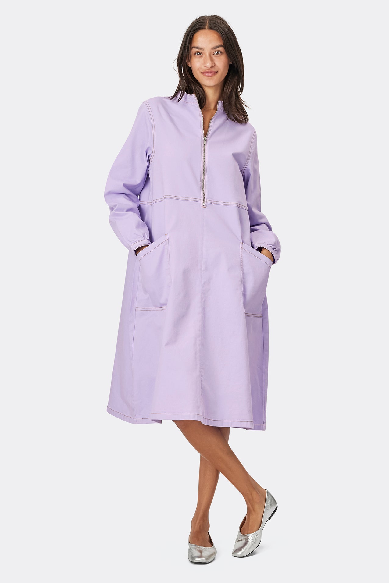 Lollys Laundry Dundee Dress Dress 52 Lavender