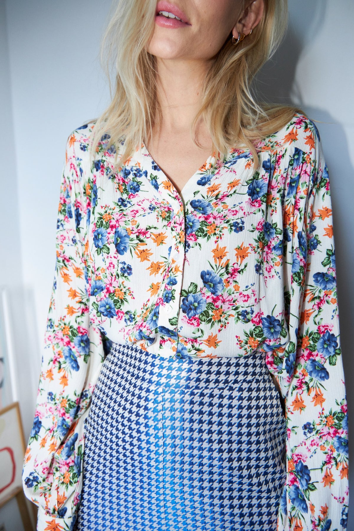 Lollys Laundry ElifLL Shirt LS Shirt Blumenmuster