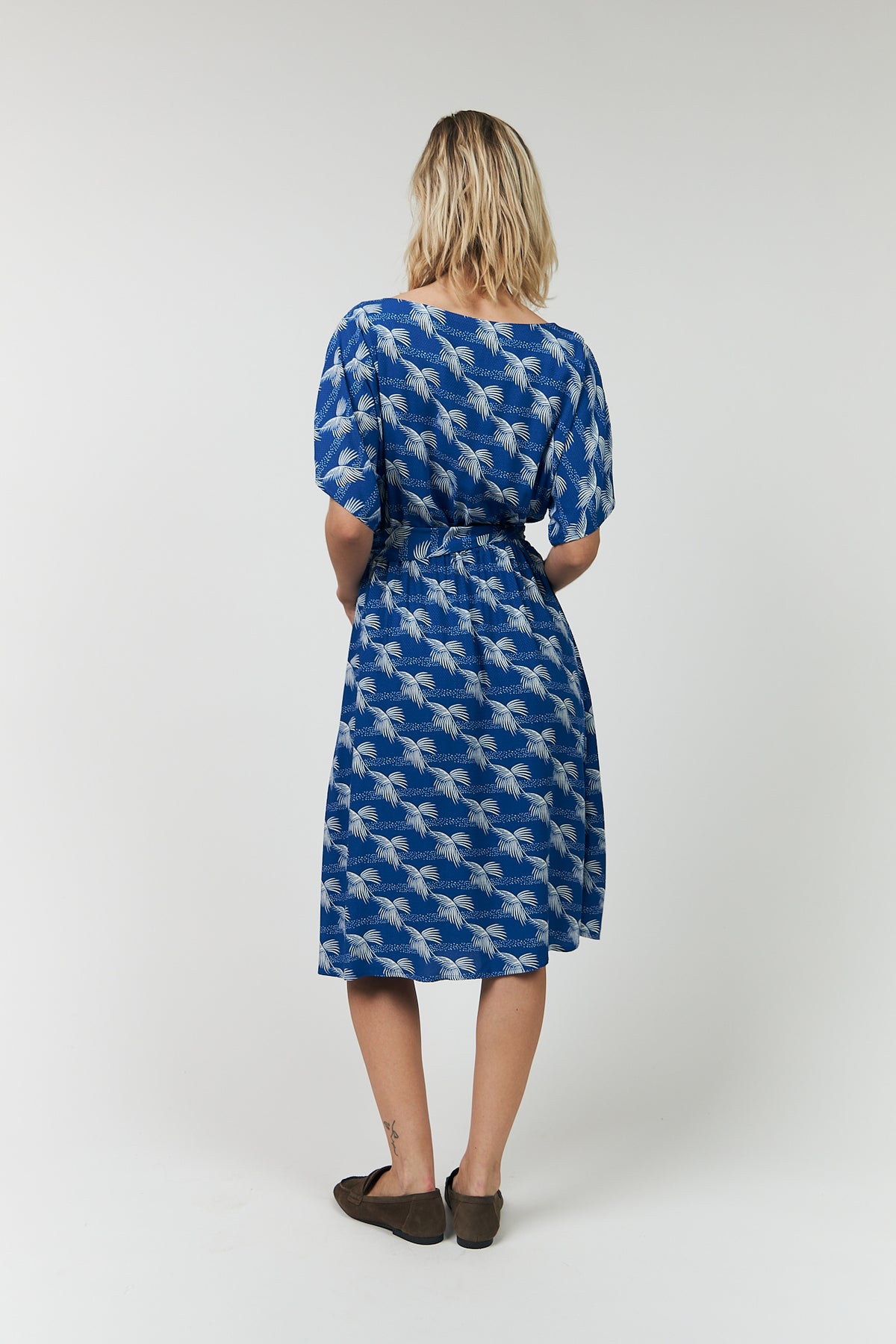 Lollys Laundry ElinaLL Midikleid Dress Blau