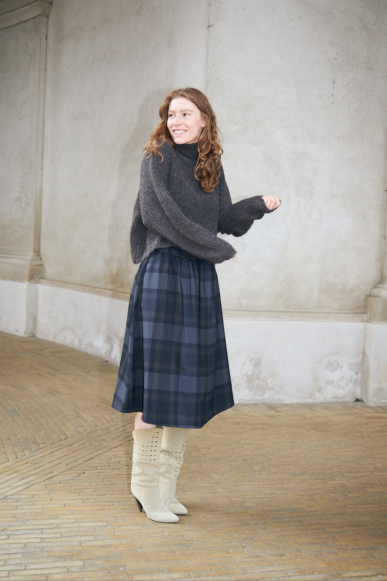 Lollys Laundry ElioLL Strickpullover Jumper Dunkelbraun