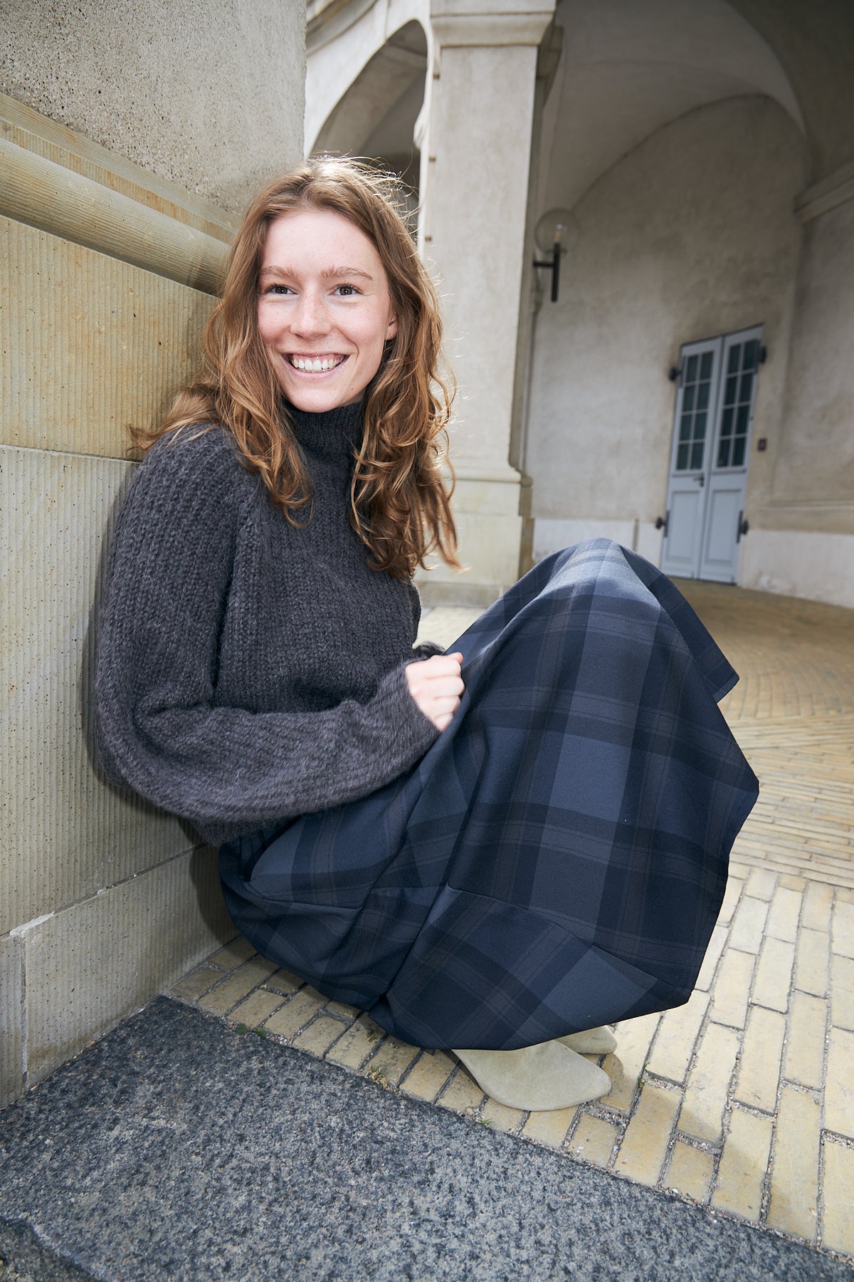 Lollys Laundry ElioLL Strickpullover Jumper Dunkelbraun