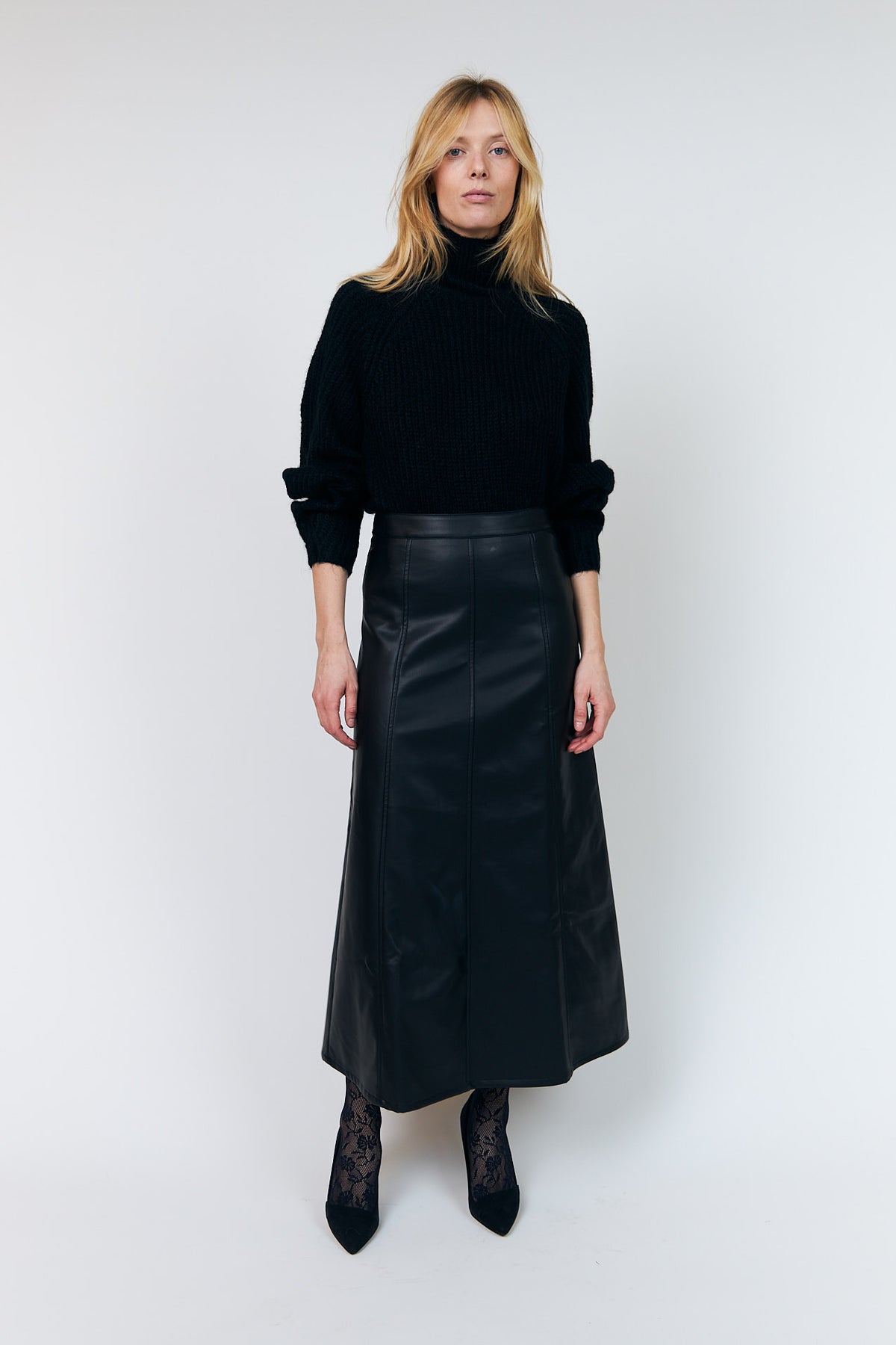 Lollys Laundry ElioLL Strickpullover Jumper Schwarz