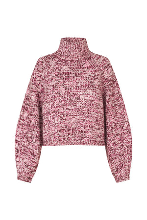 Lollys Laundry ElioLL Strickpullover Jumper Rosa