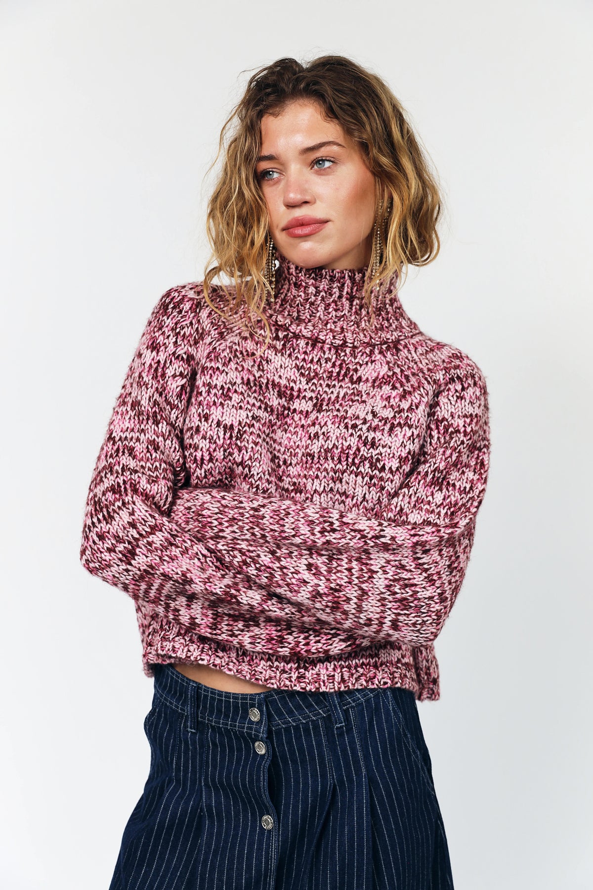 ElioLL Strickpullover - Rosa