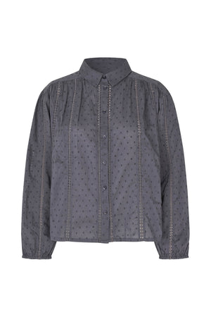 Lollys Laundry EmLL Bluse Shirt Verblasstes Schwarz