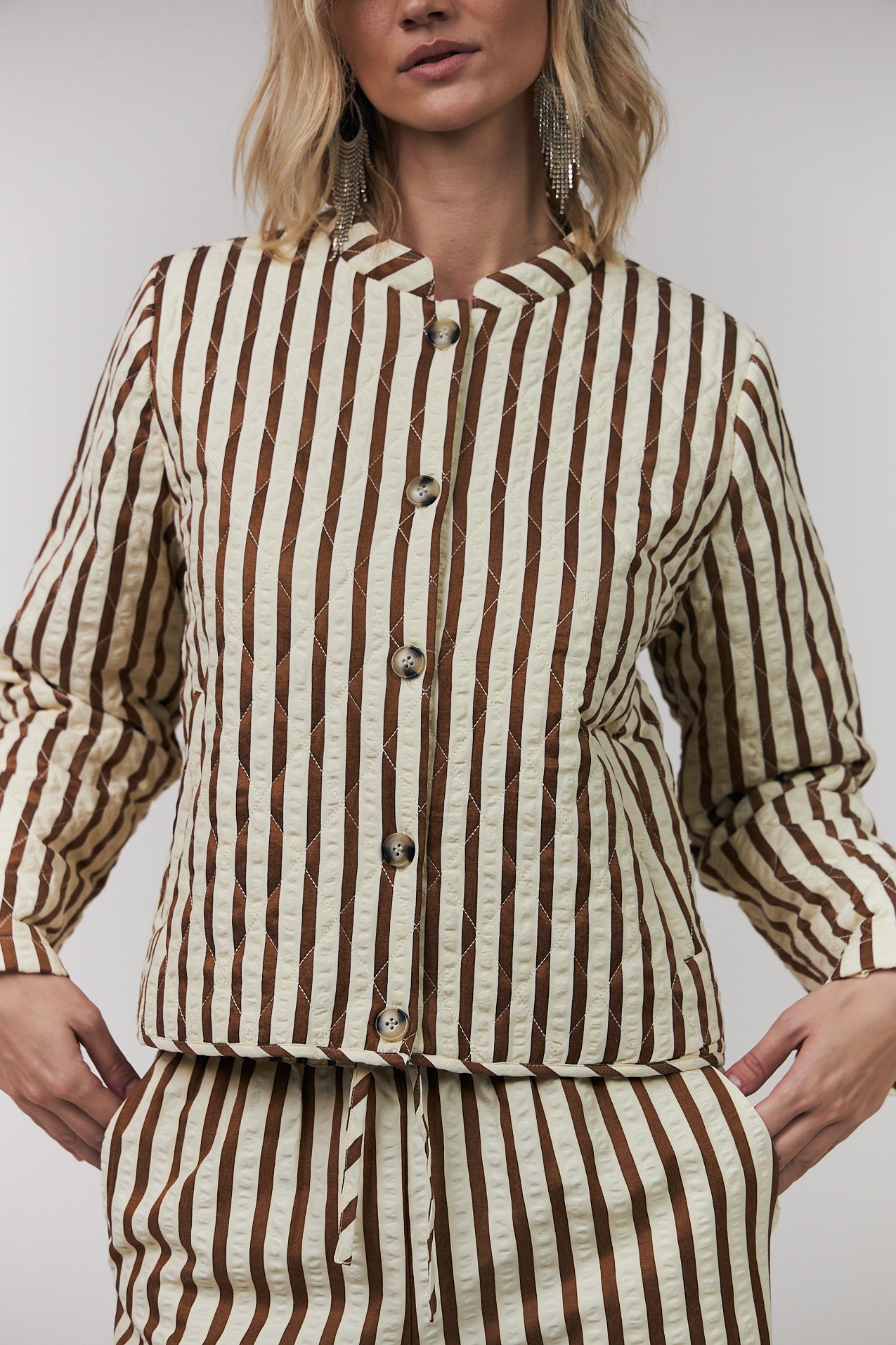 Lollys Laundry EmiliaLL Jacke Jacket 87 Dark Mokka