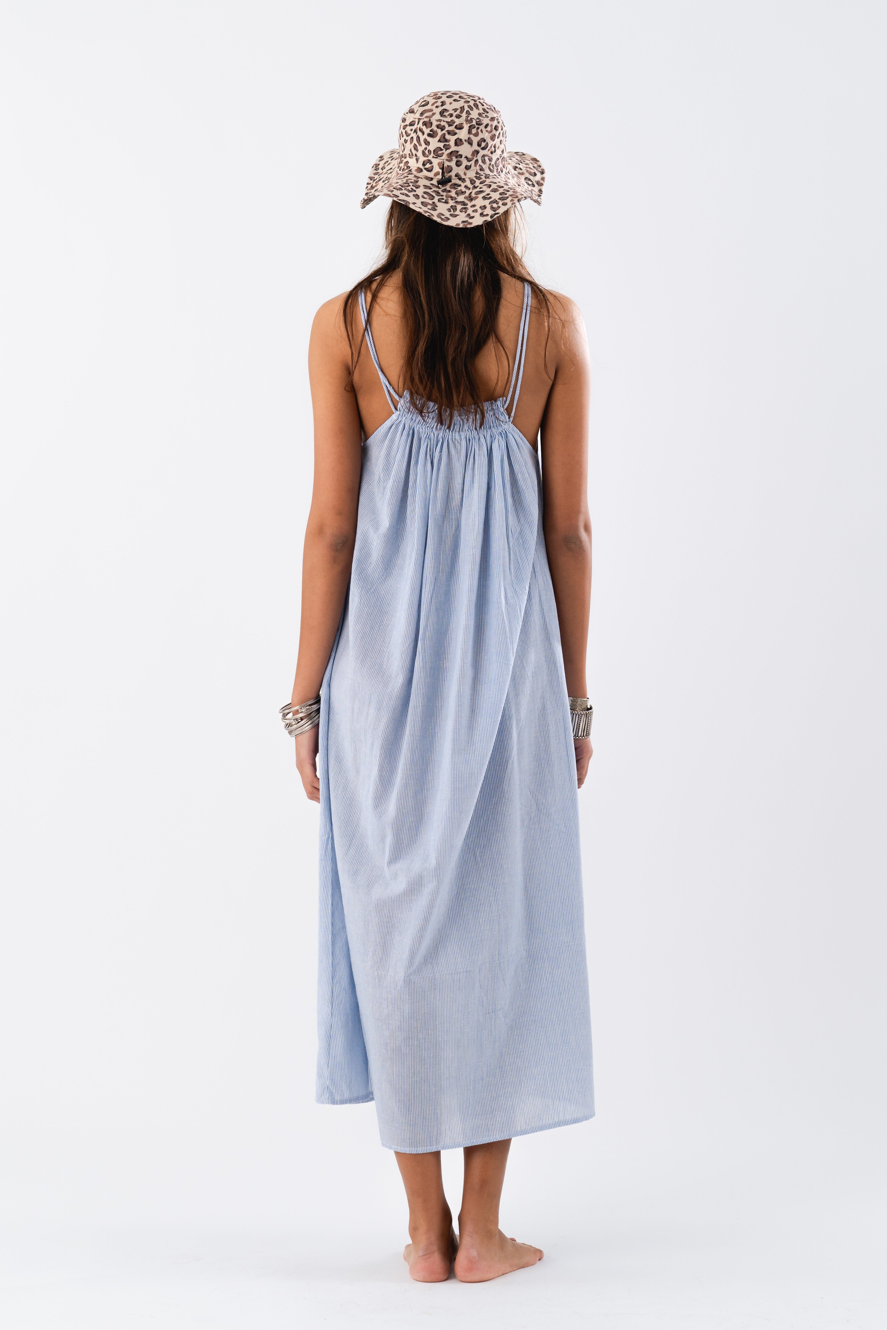 Lollys Laundry EmmelineLL Maxi Dress SL Dress 80 Stripe