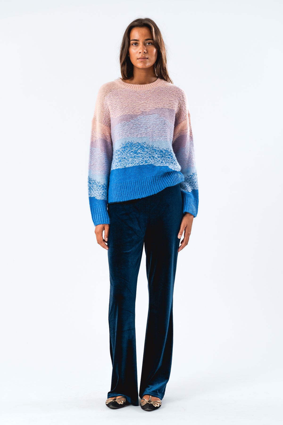 Lollys Laundry EmmyLL Knit Jumper LS Jumper Multicolor