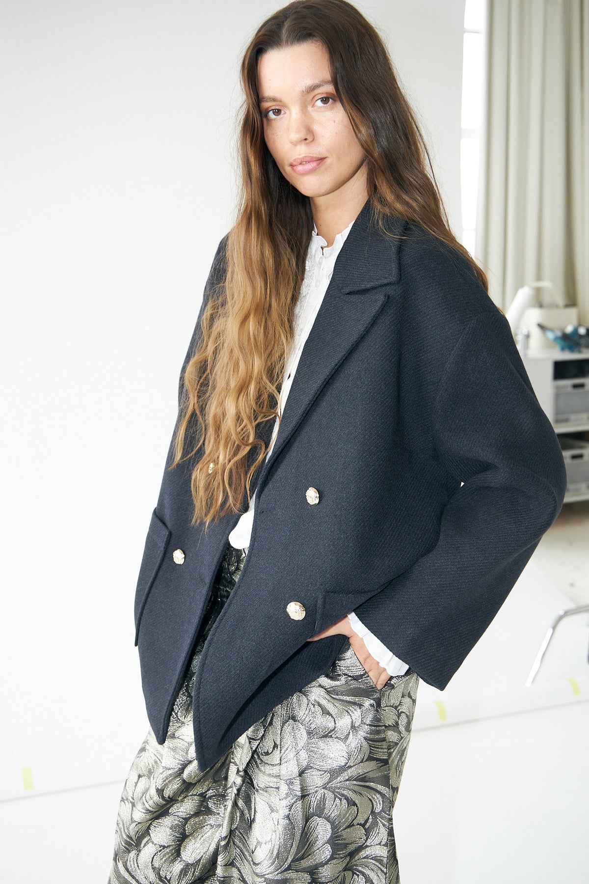 Lollys Laundry EstherLL Jacke Jacket Navy