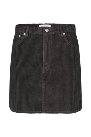 Lollys Laundry EvasLL kurzer rock Skirt Dunkelbraun