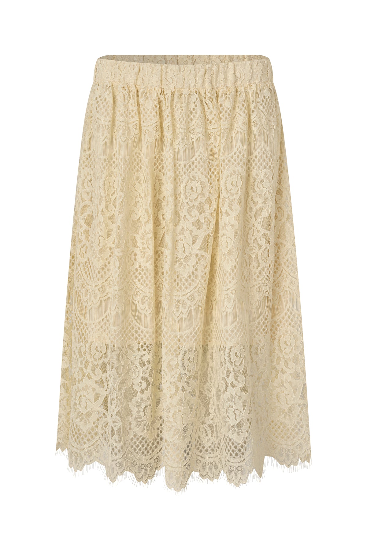 Lollys Laundry EverLL Short Skirt Skirt Creme