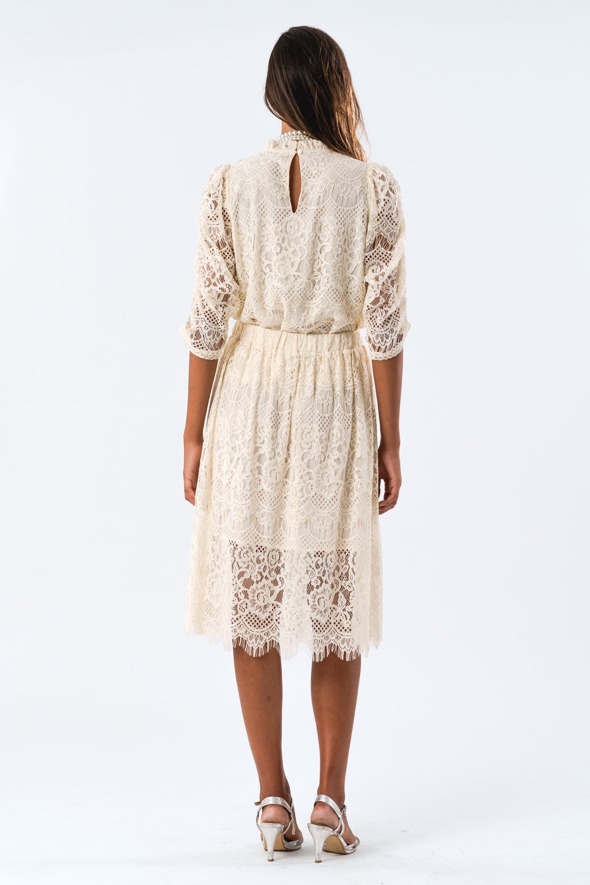 Lollys Laundry EverLL Short Skirt Skirt Creme