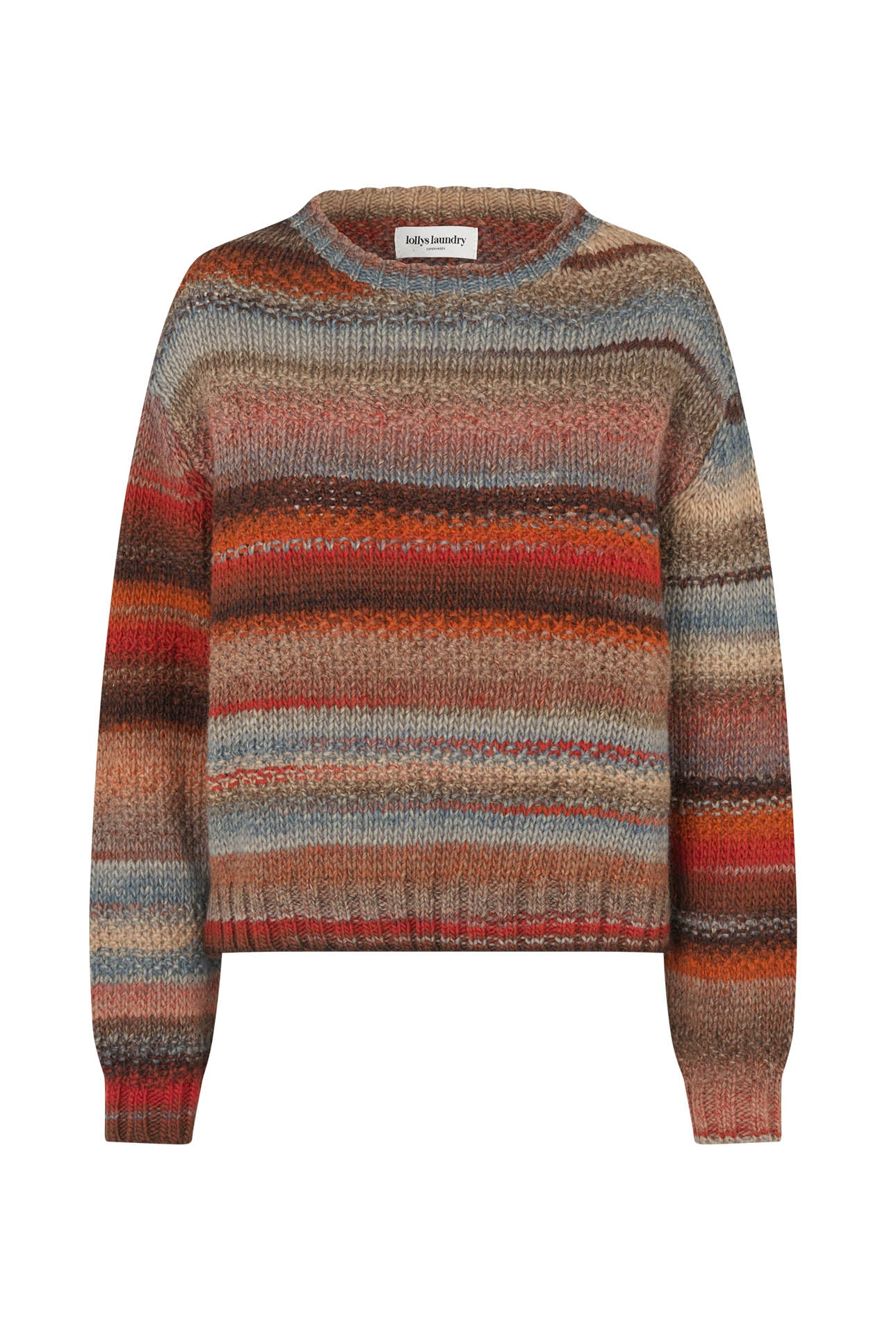Lollys Laundry FairhavenLL Strickpullover Jumper Rostbraun