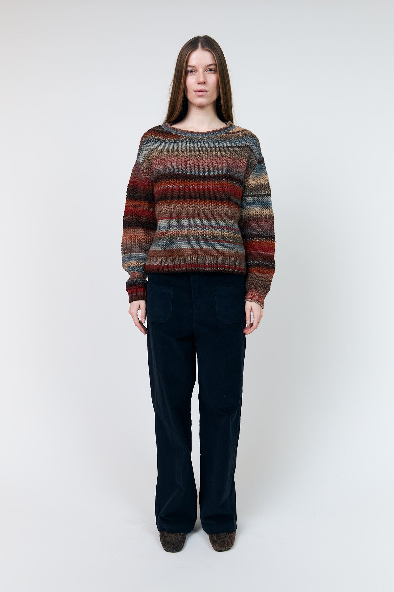 Lollys Laundry FairhavenLL Strickpullover Jumper Rostbraun