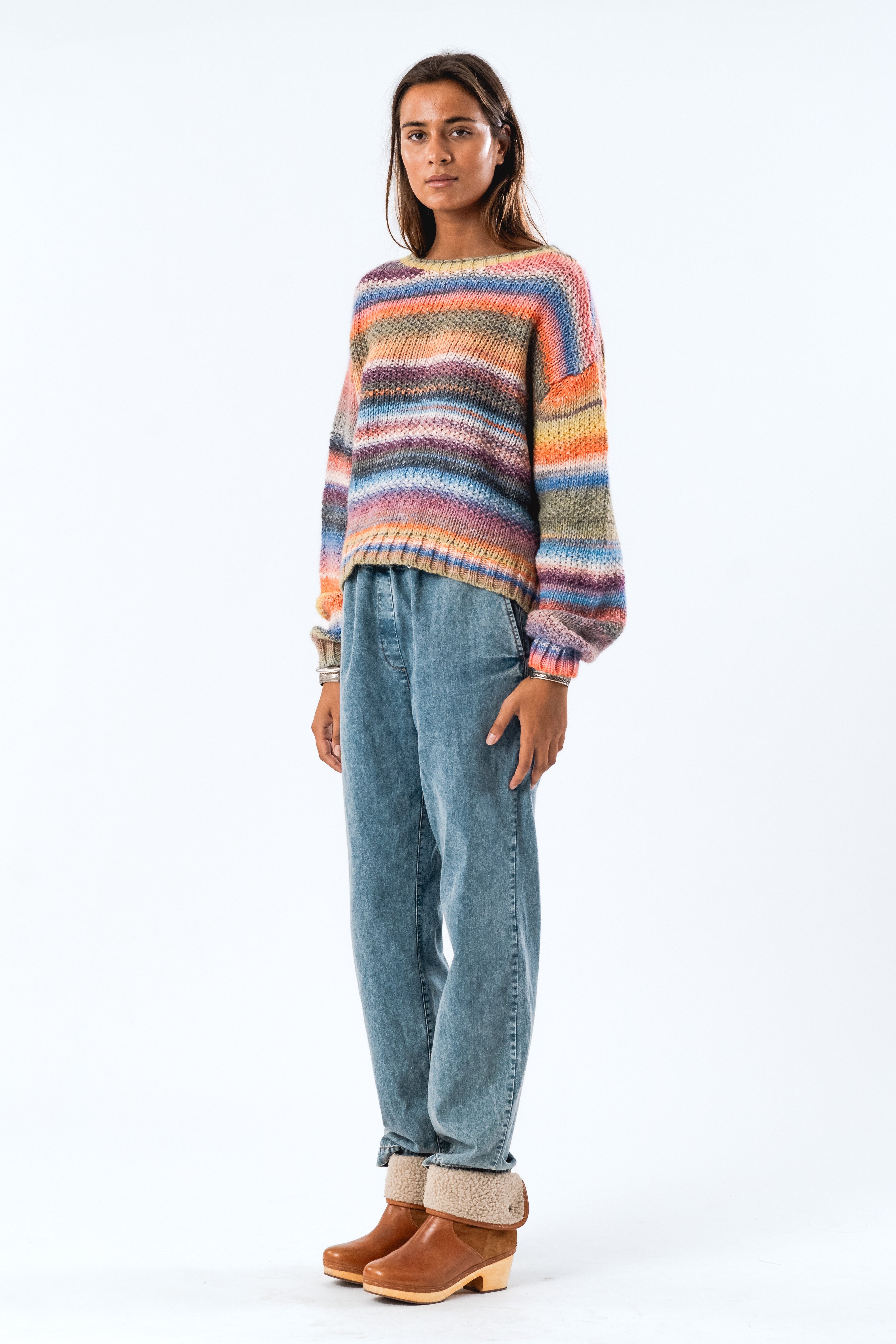 FairhavenLL Strickpullover - Mehrfarbig