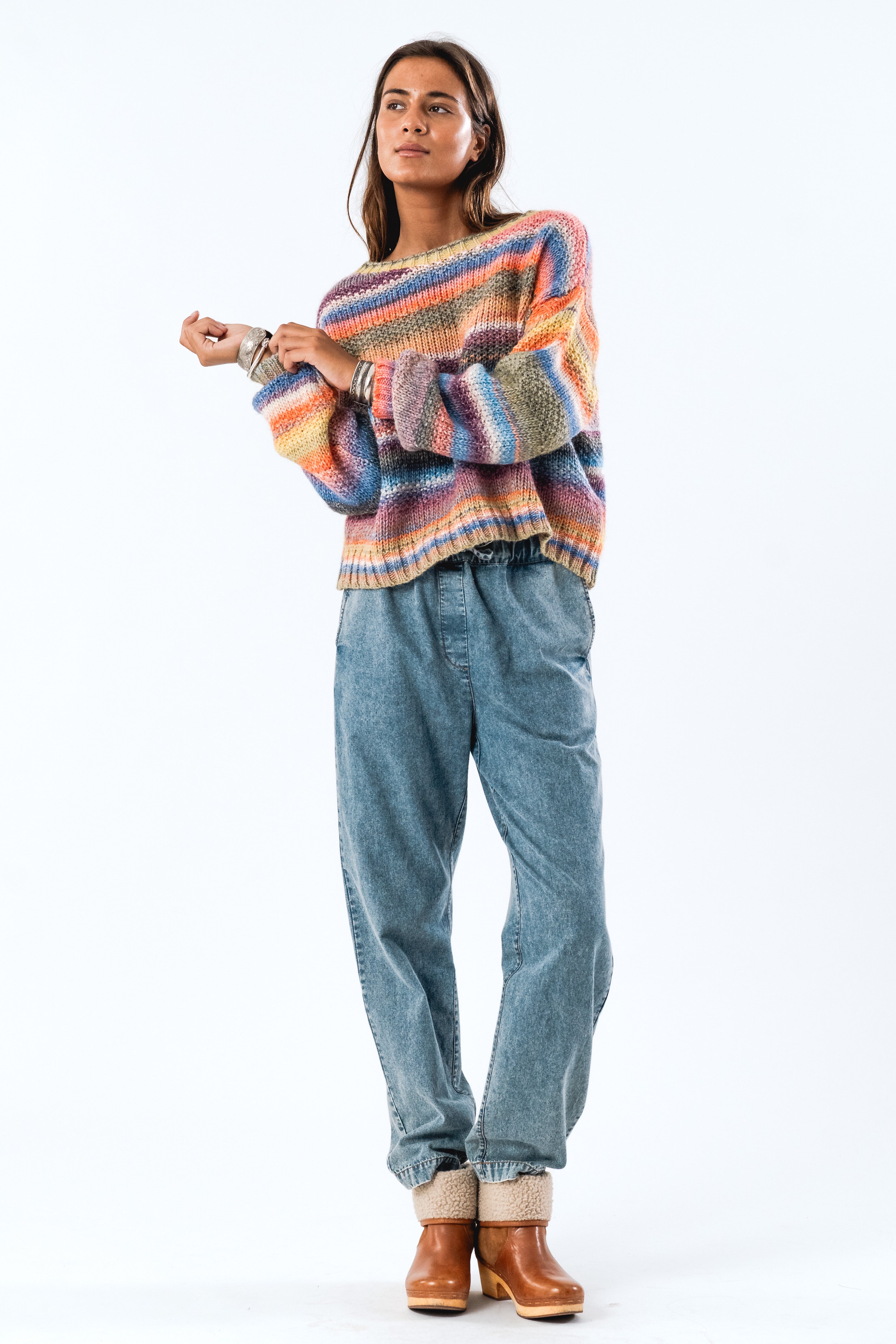 FairhavenLL Strickpullover - Mehrfarbig
