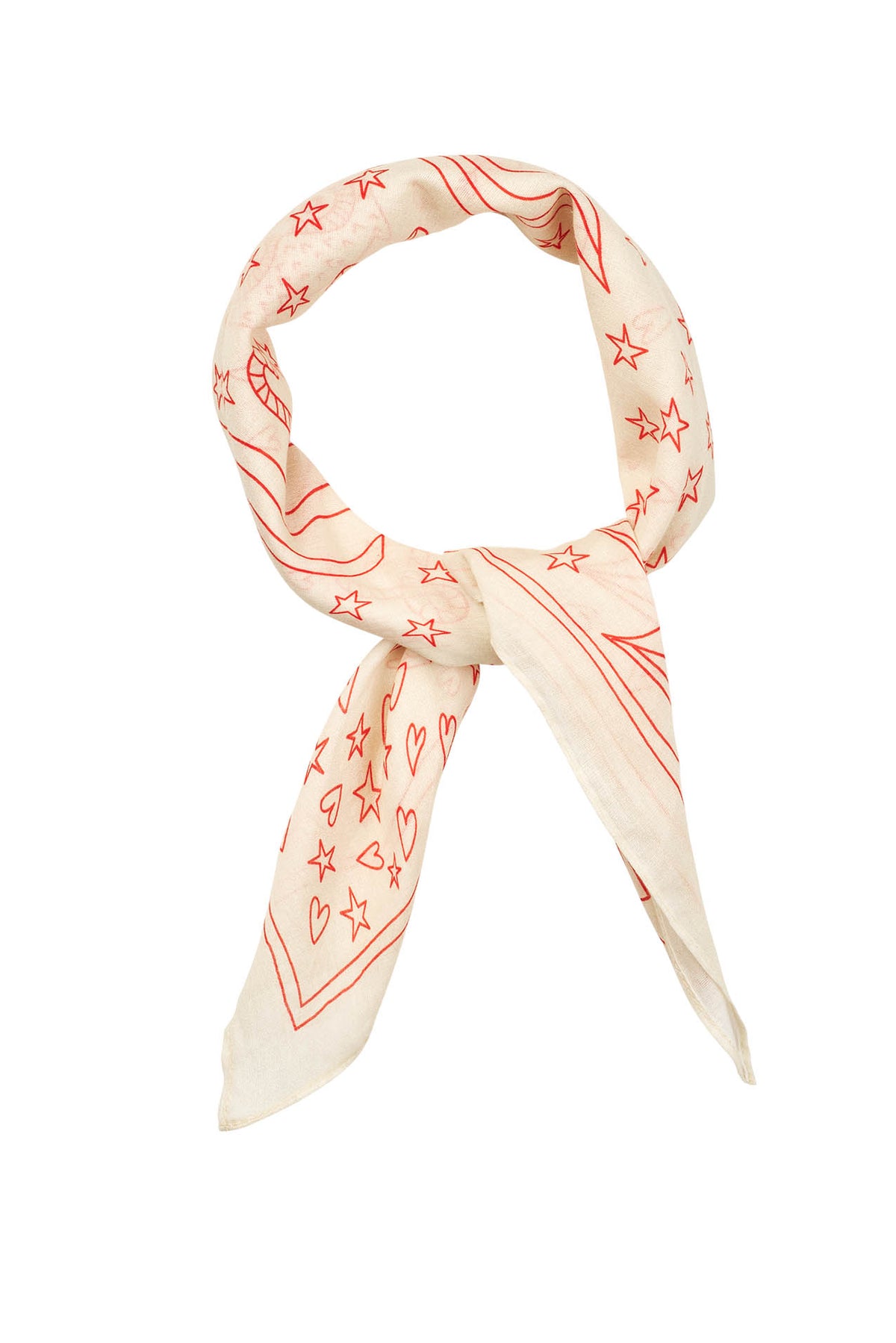Lollys Laundry FairyTaleLL Tuch Scarf Rot