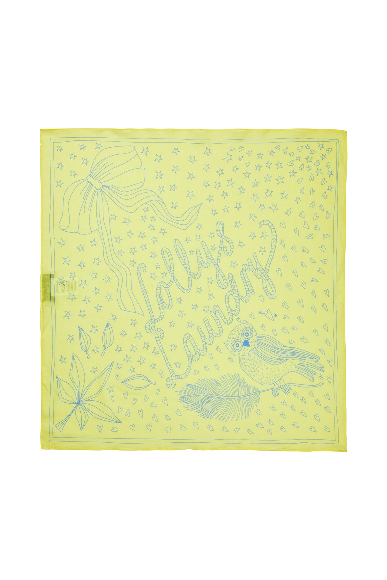 Lollys Laundry FairyTaleLL Tuch scarf 39 Yellow