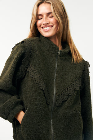 Lollys Laundry FalLL Jacke Outerwear 42 Dark Green