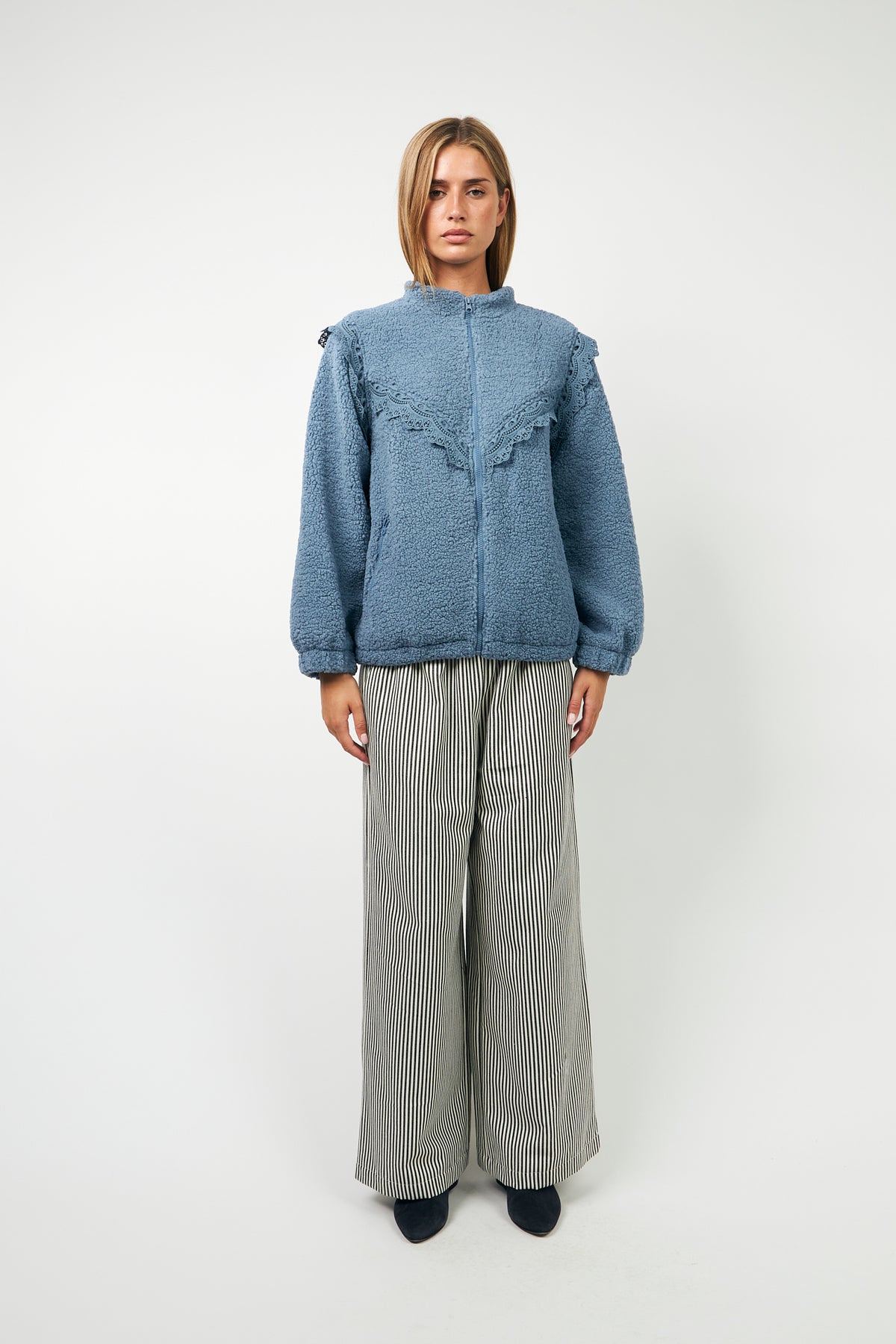 Lollys Laundry FalLL Jacke Outerwear Gedämpftes Blau