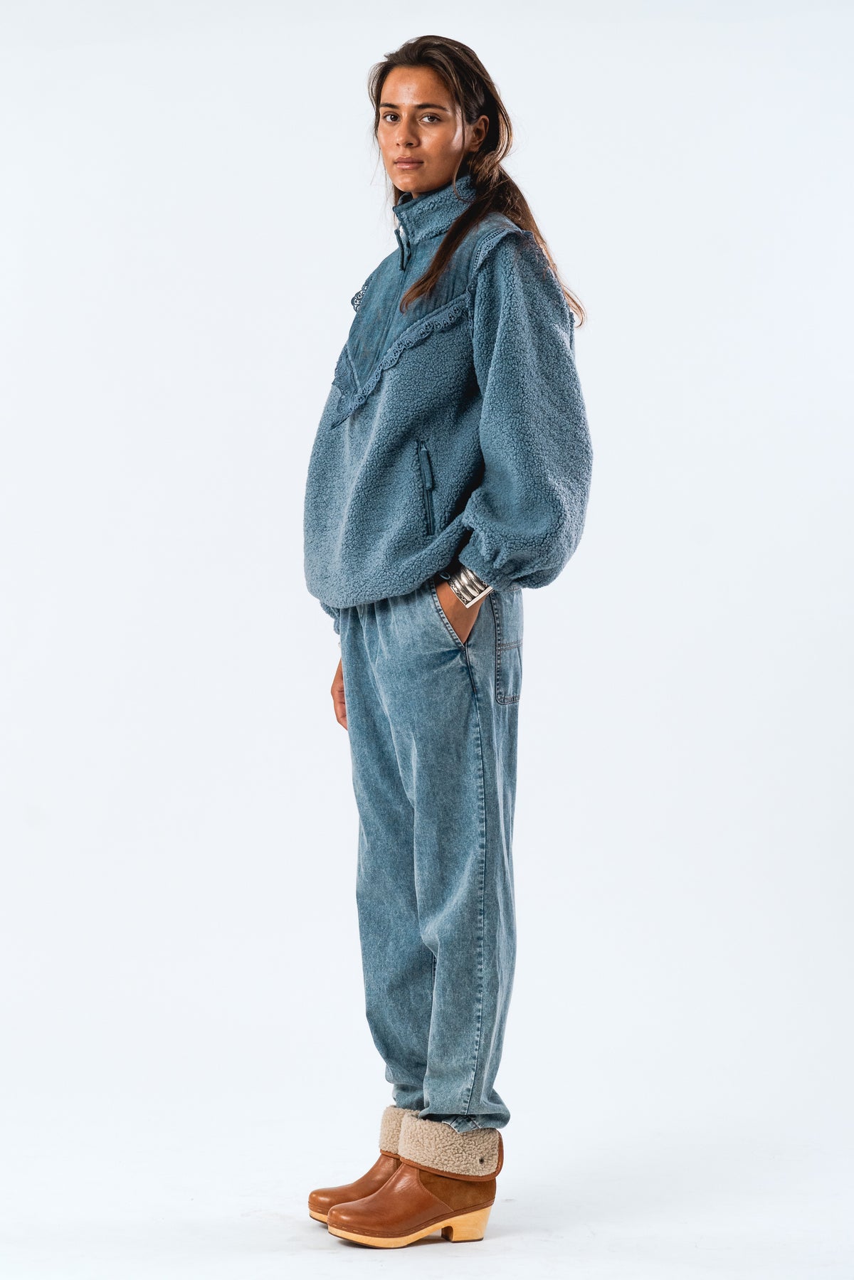 Lollys Laundry FalLL Jacket LS Outerwear Gedämpftes Blau