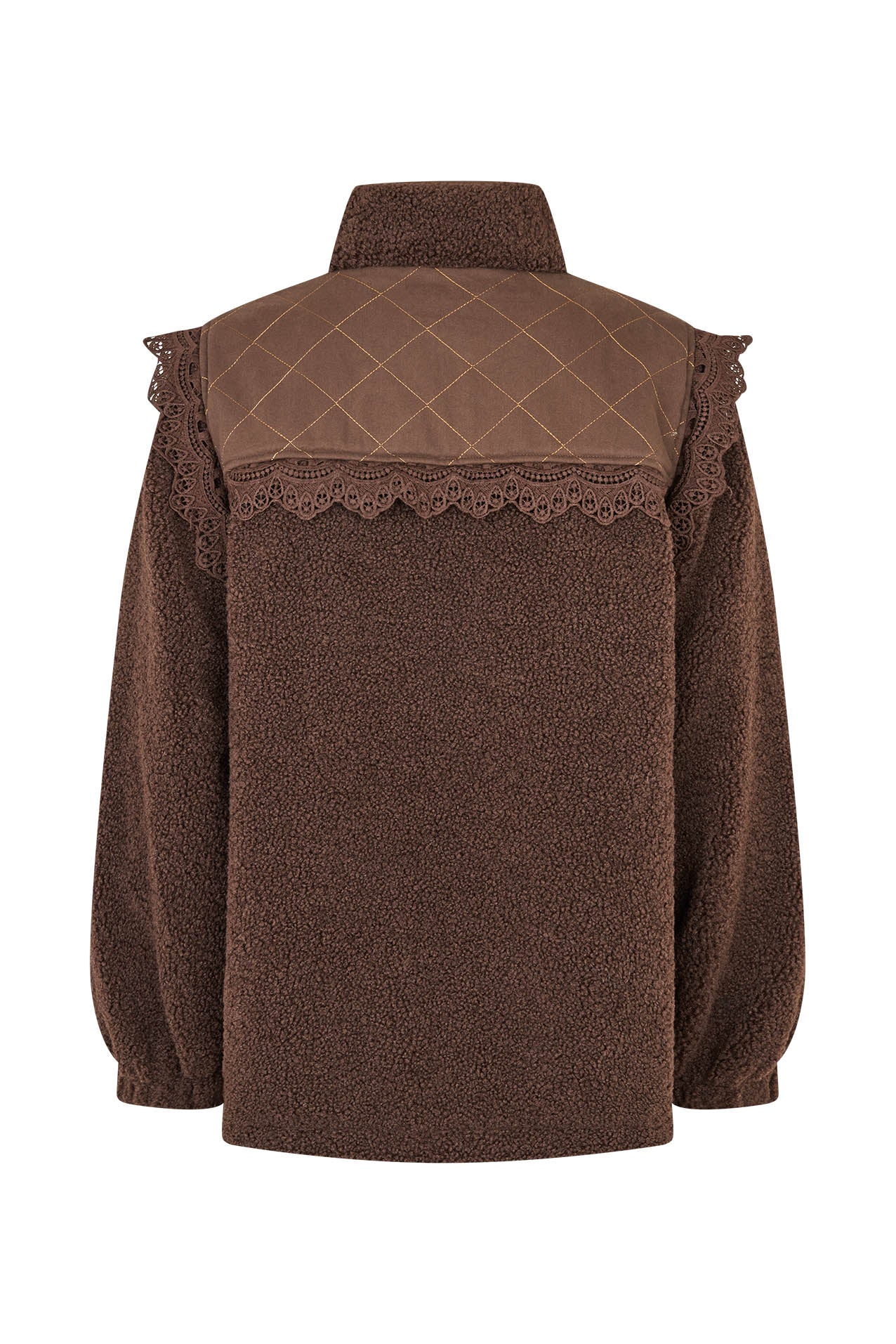 FalLL Teddyjacke - Dark Mokka