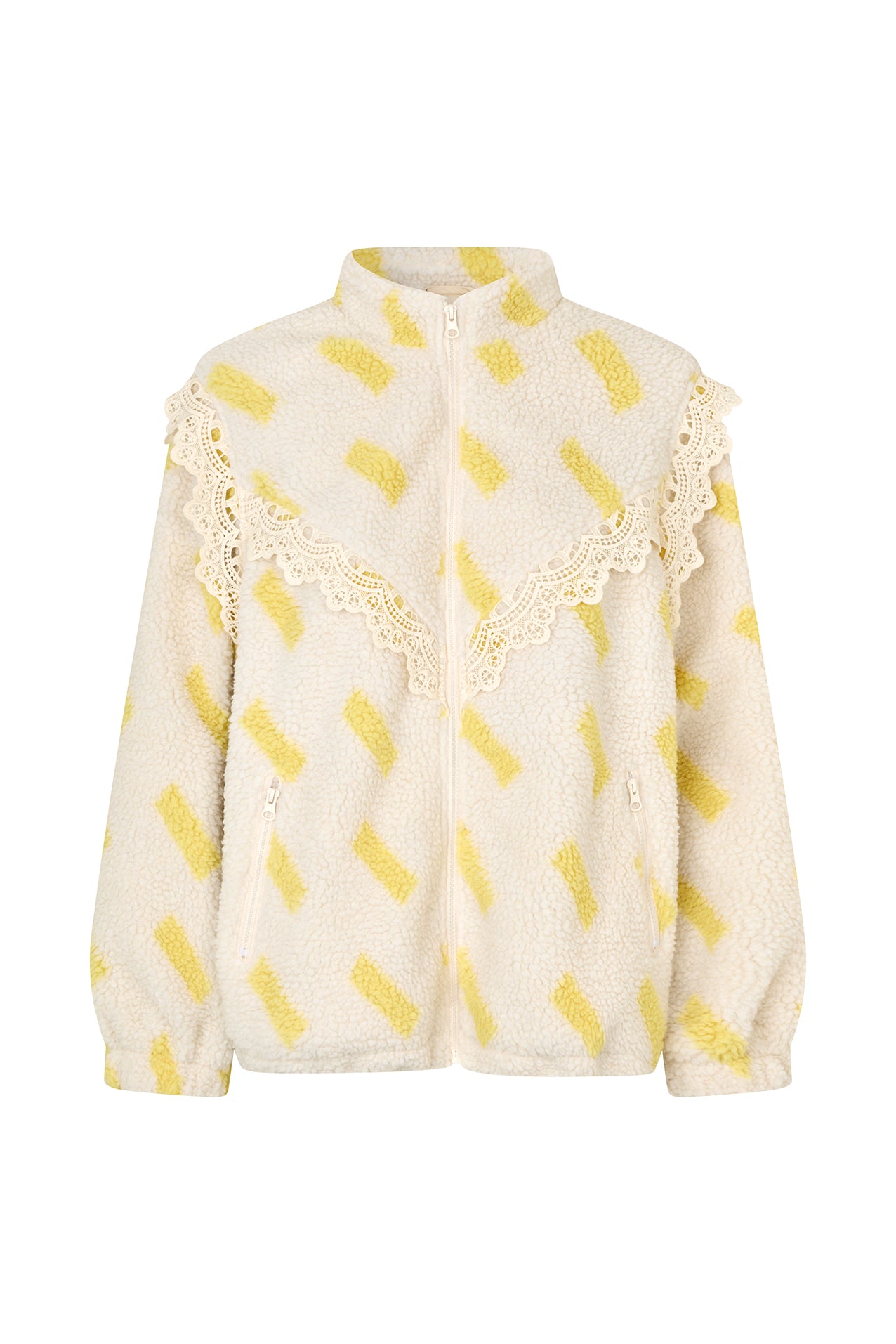 FalLL Teddy Jacke - Light Yellow