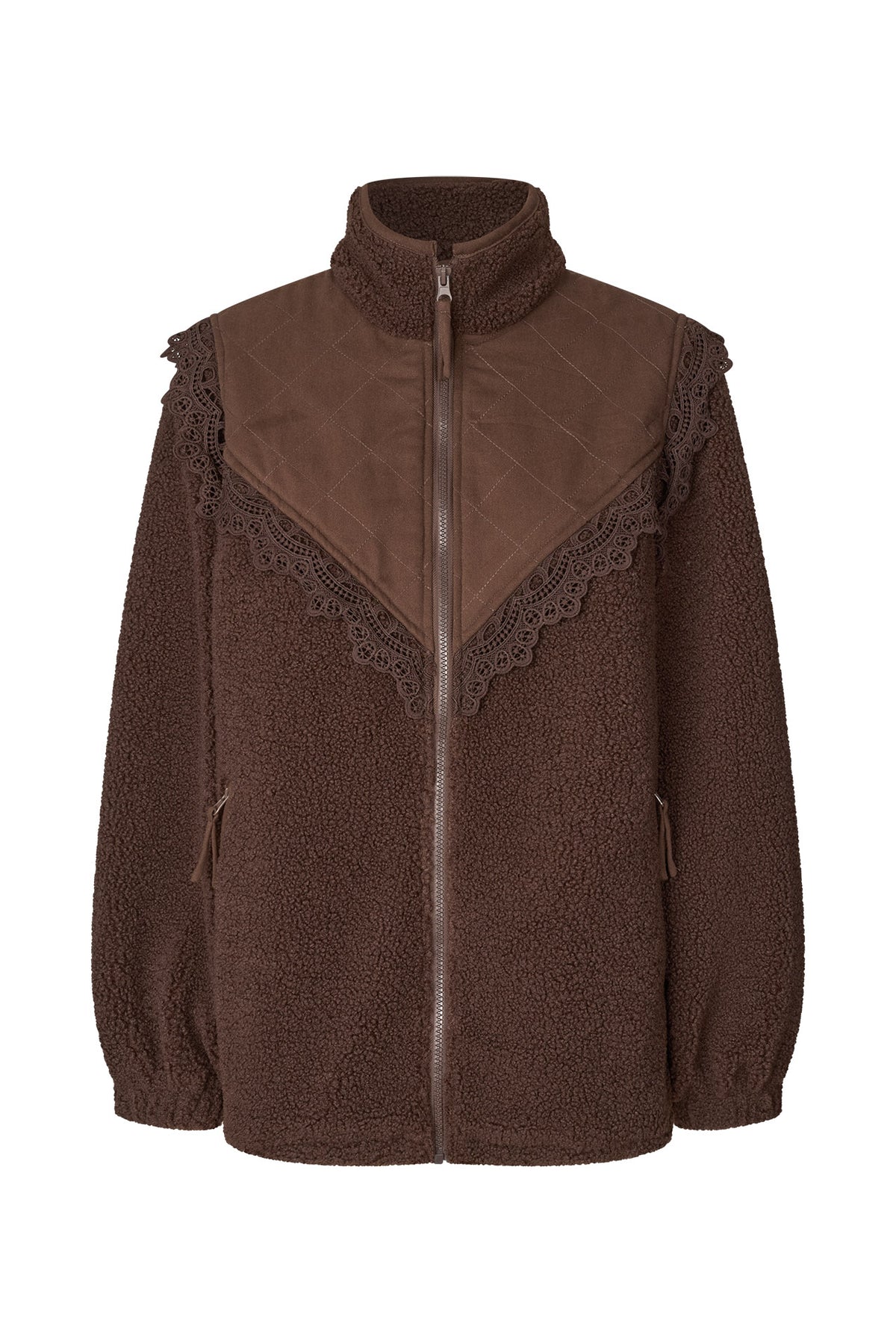 FalLL Teddyjacke - Braun