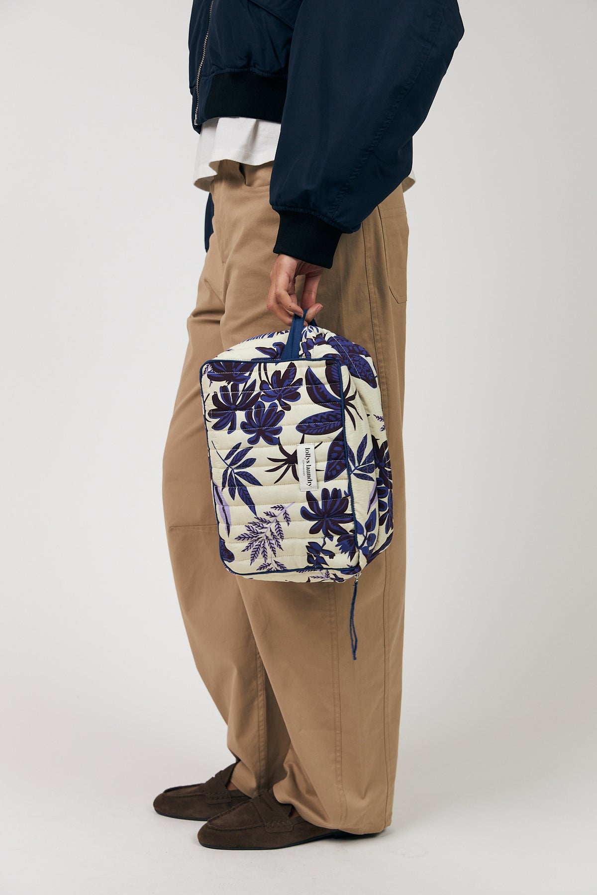 Lollys Laundry FernLL Kulturtasche Bag Blumenmuster