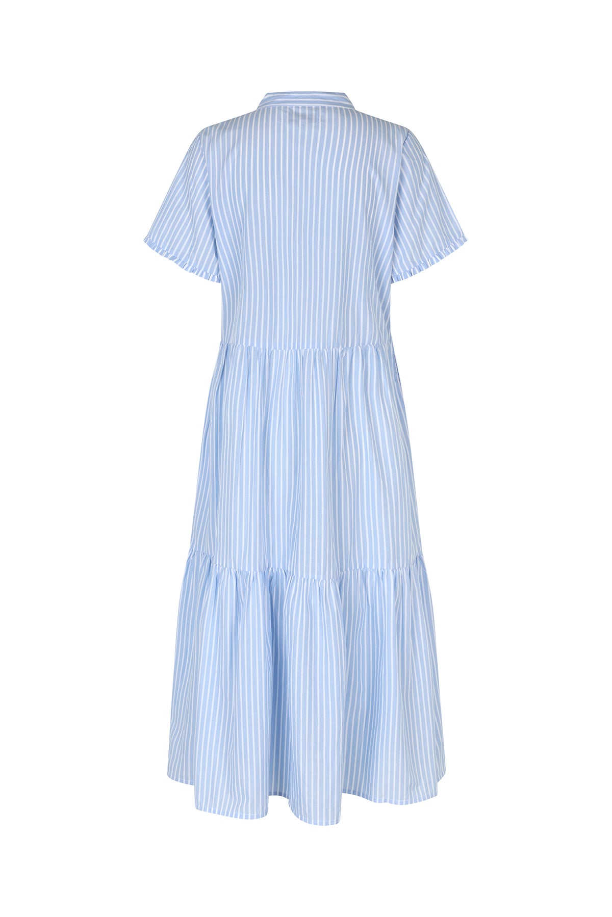 Lollys Laundry FieLL Midi Kleid Dress Streifen