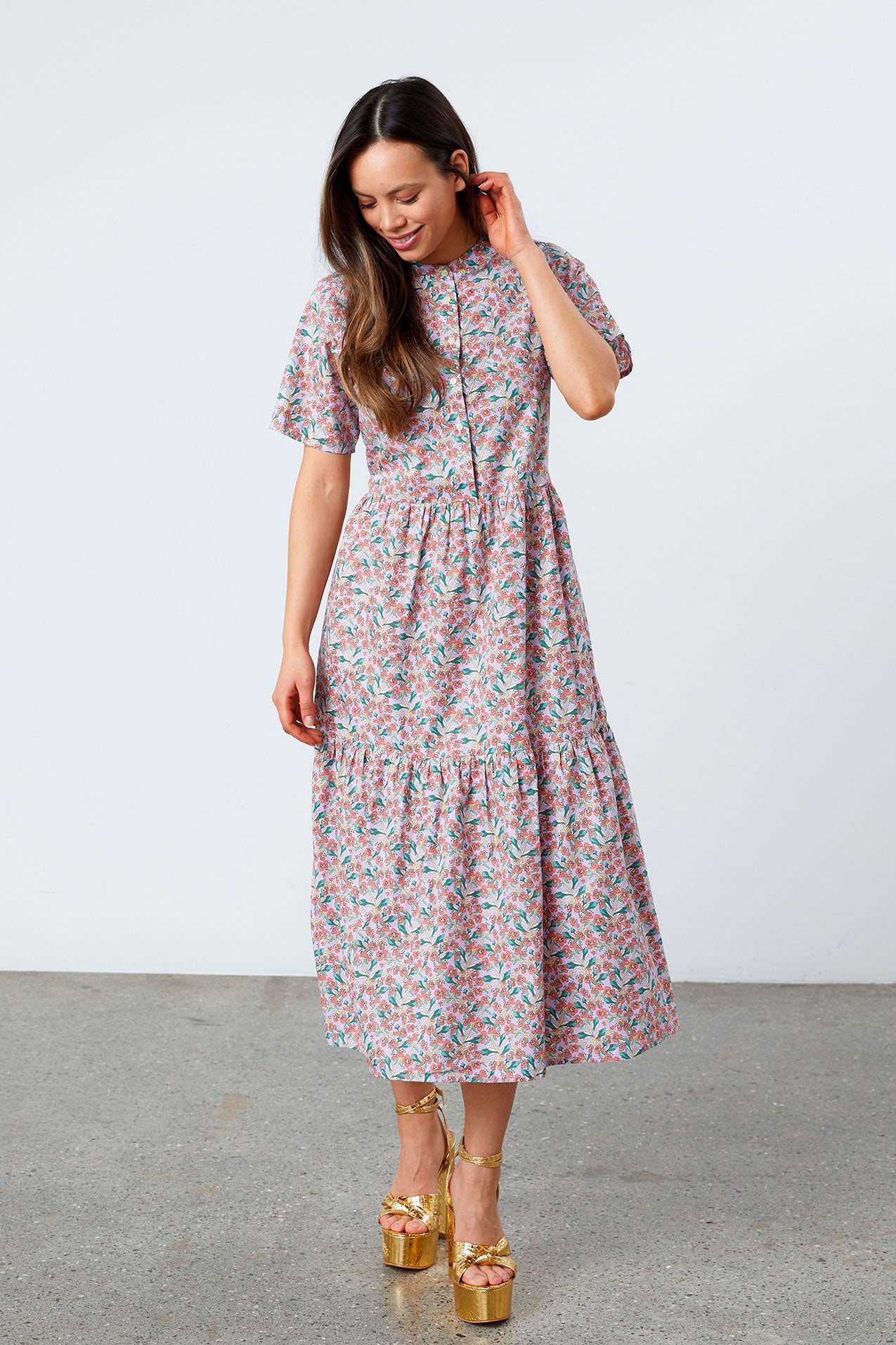 Lollys Laundry Fie Dress Dress 74 Flower Print