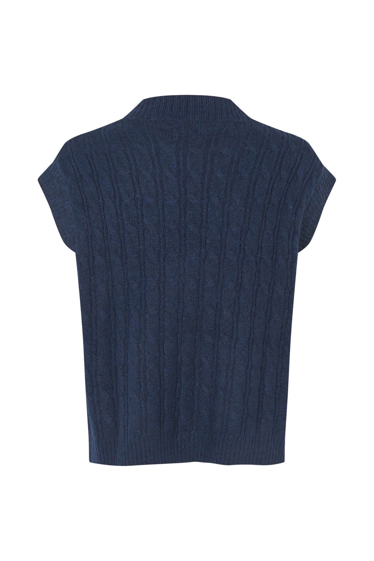 Lollys Laundry FinnLL Strickweste Vest Navy