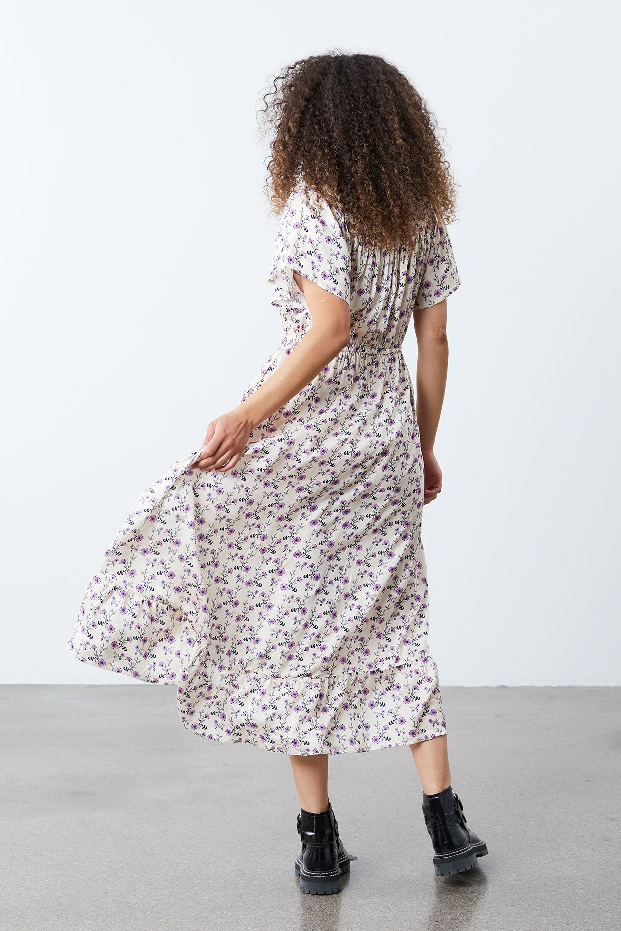 Lollys Laundry Flora Dress Dress 02 Creme