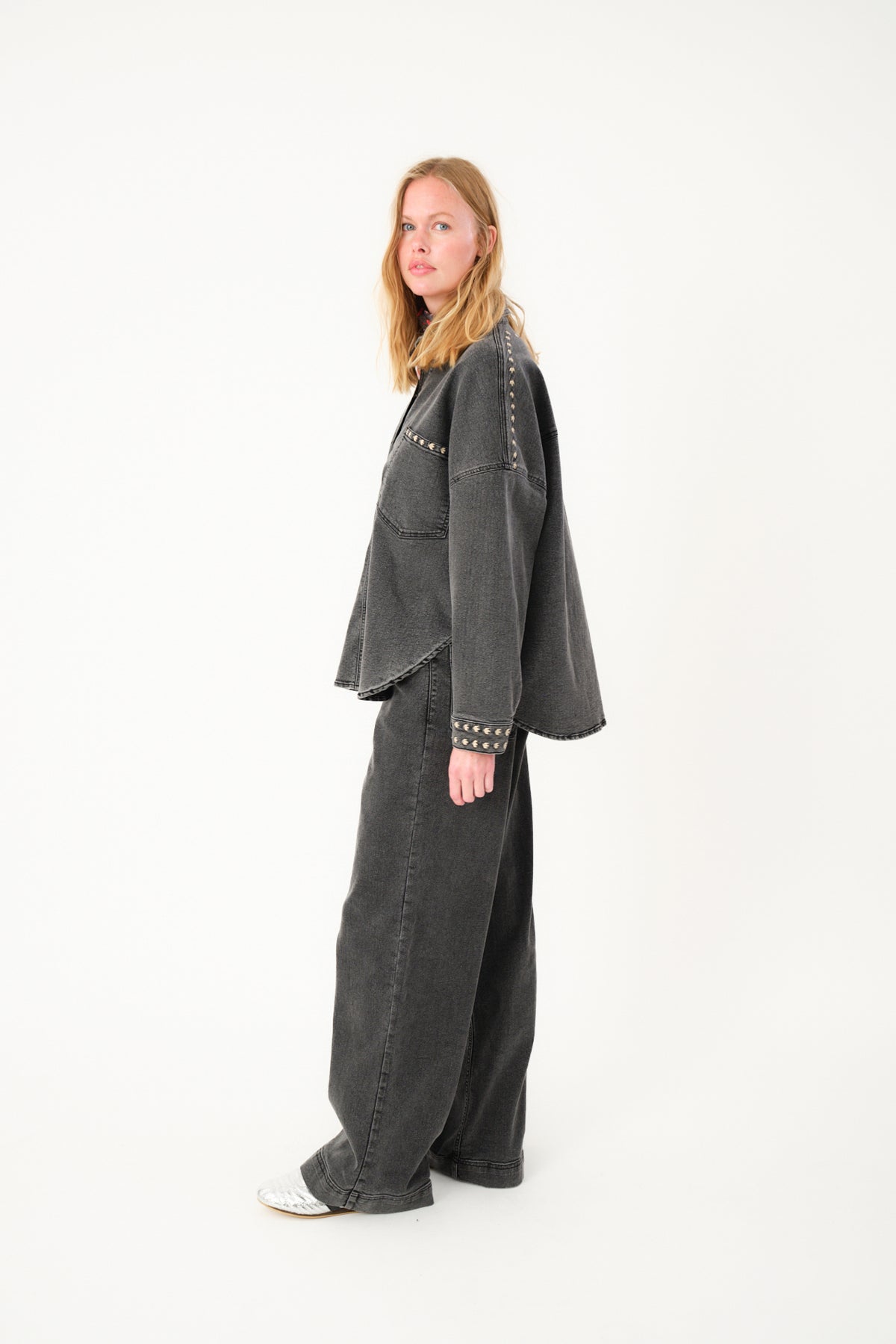 Lollys Laundry FloridaLL Hose Pants Verblasstes Schwarz