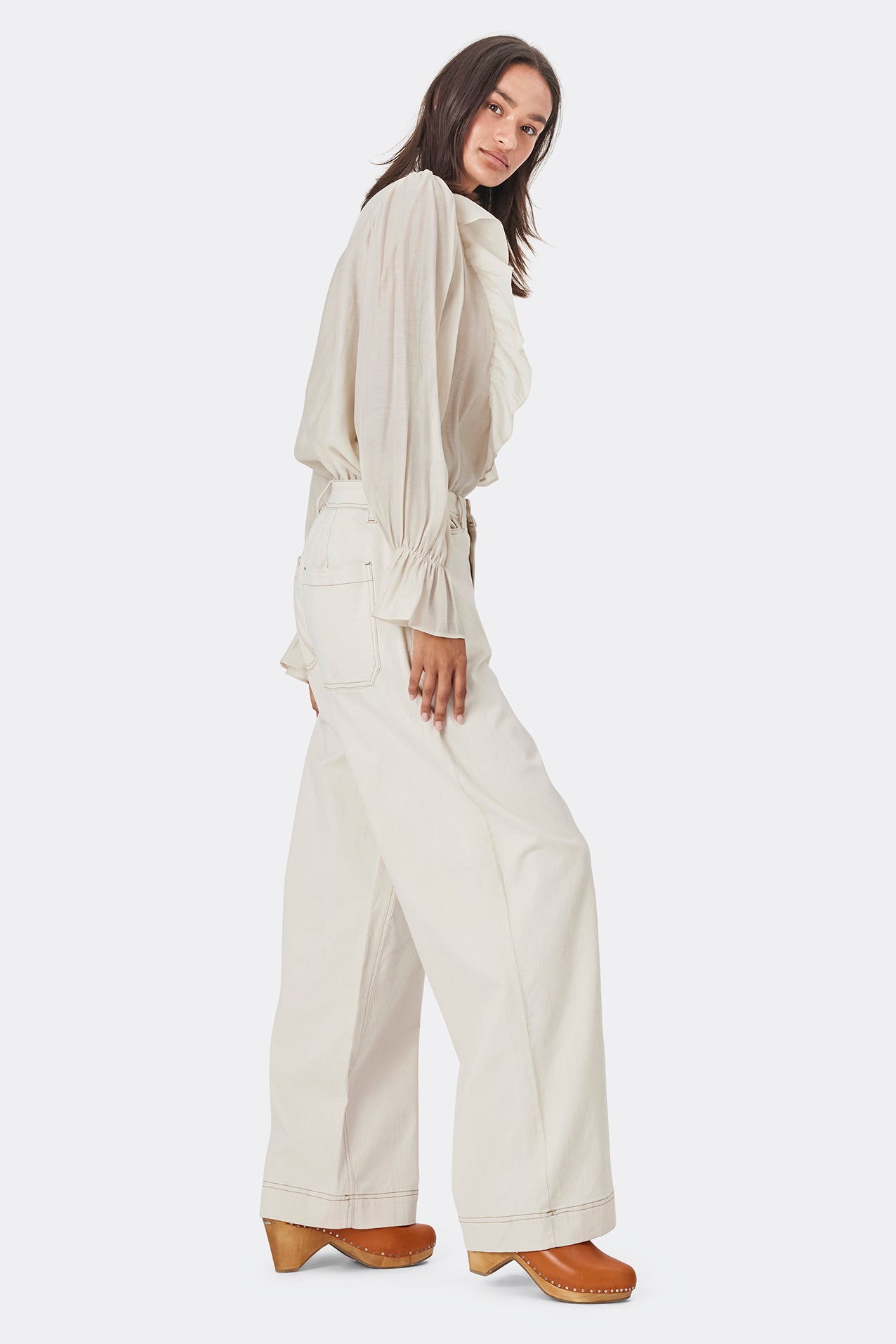 Lollys Laundry FloridaLL Pants Pants 02 Creme